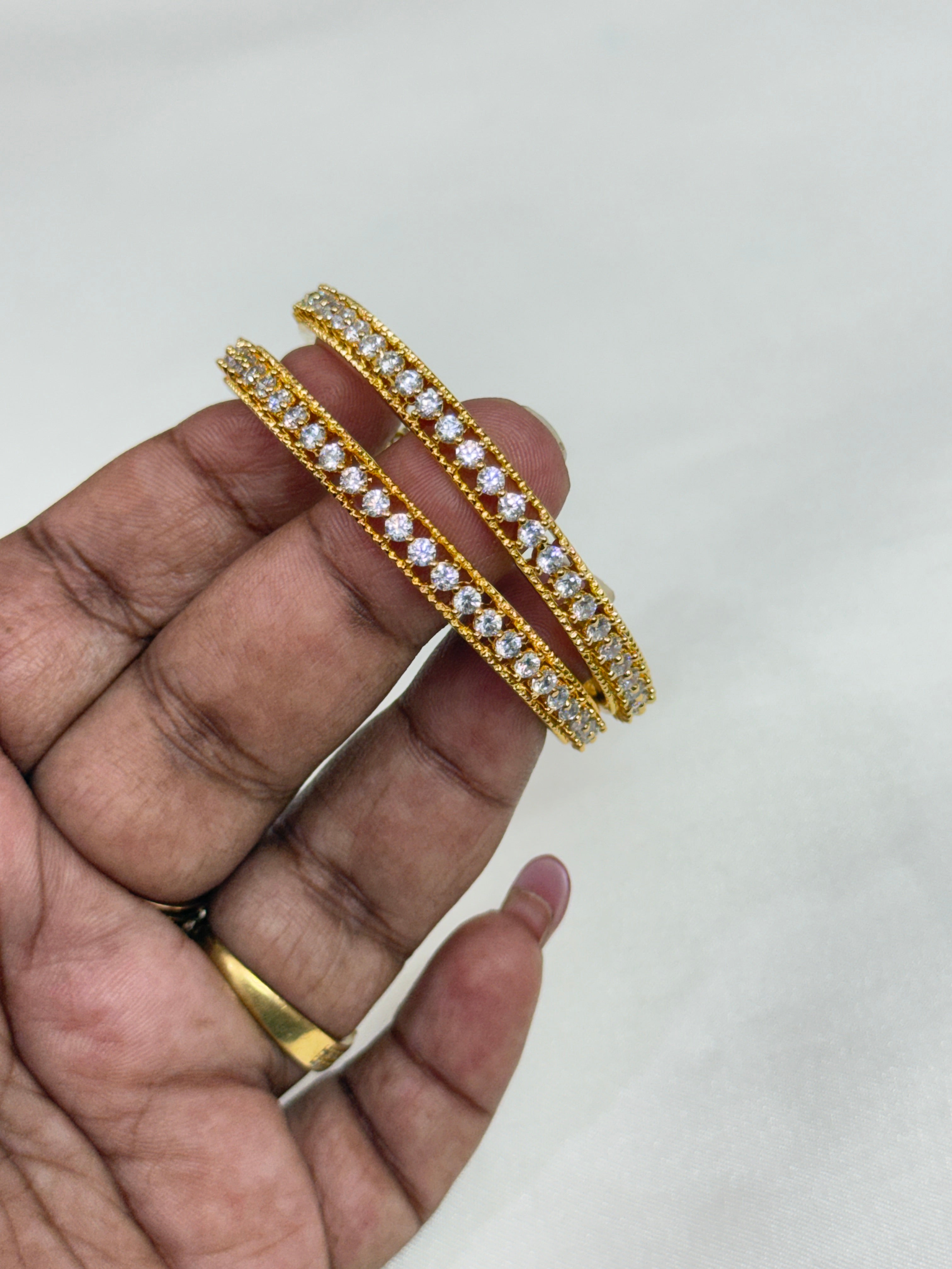 Kd050 daimond replica bangles
