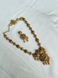 Ns290 Lakshmi Devi neckset suits for kids and adults