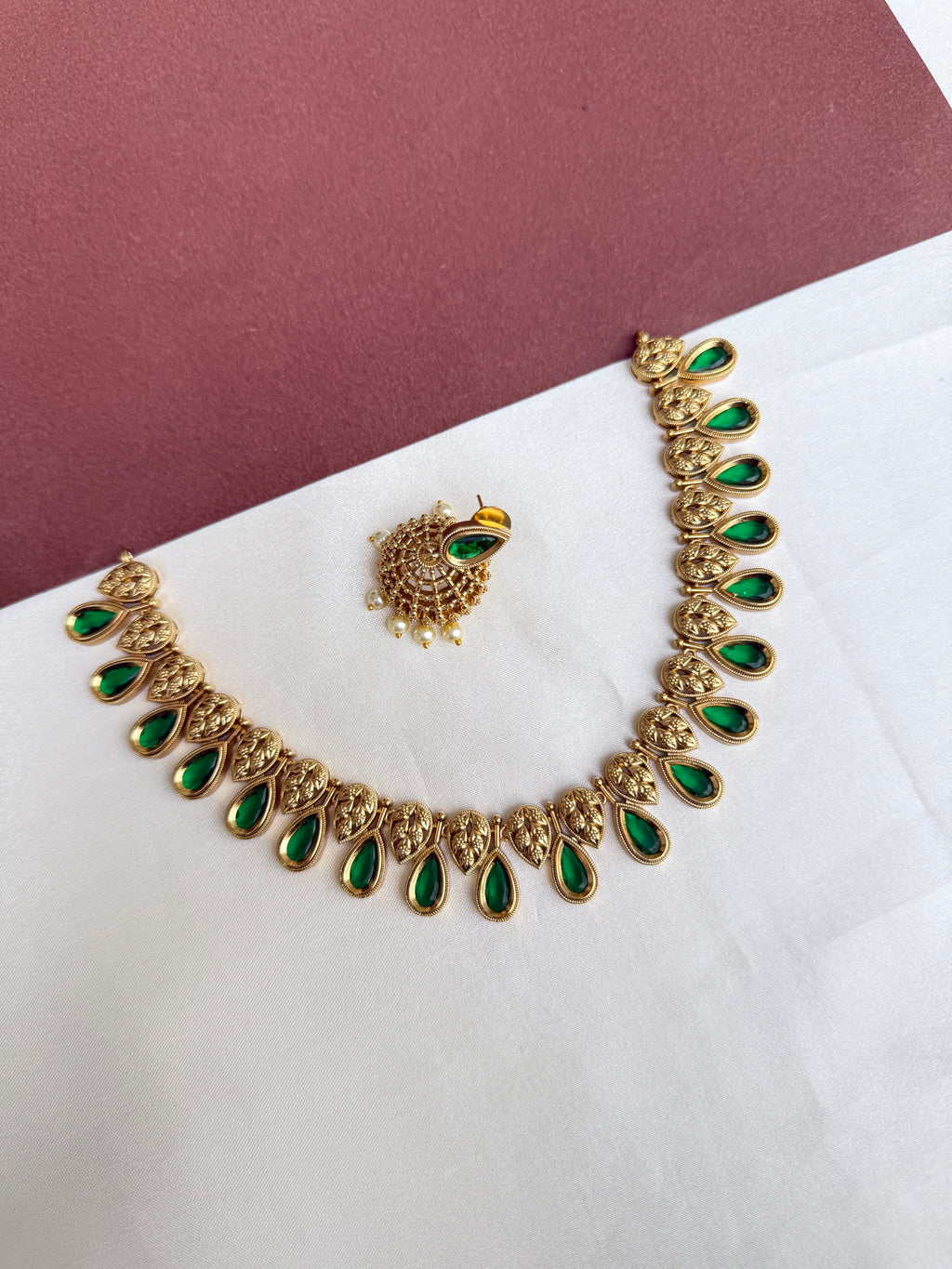 Ns392 flower neckset