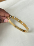 7 stone gold bracelet AB1604
