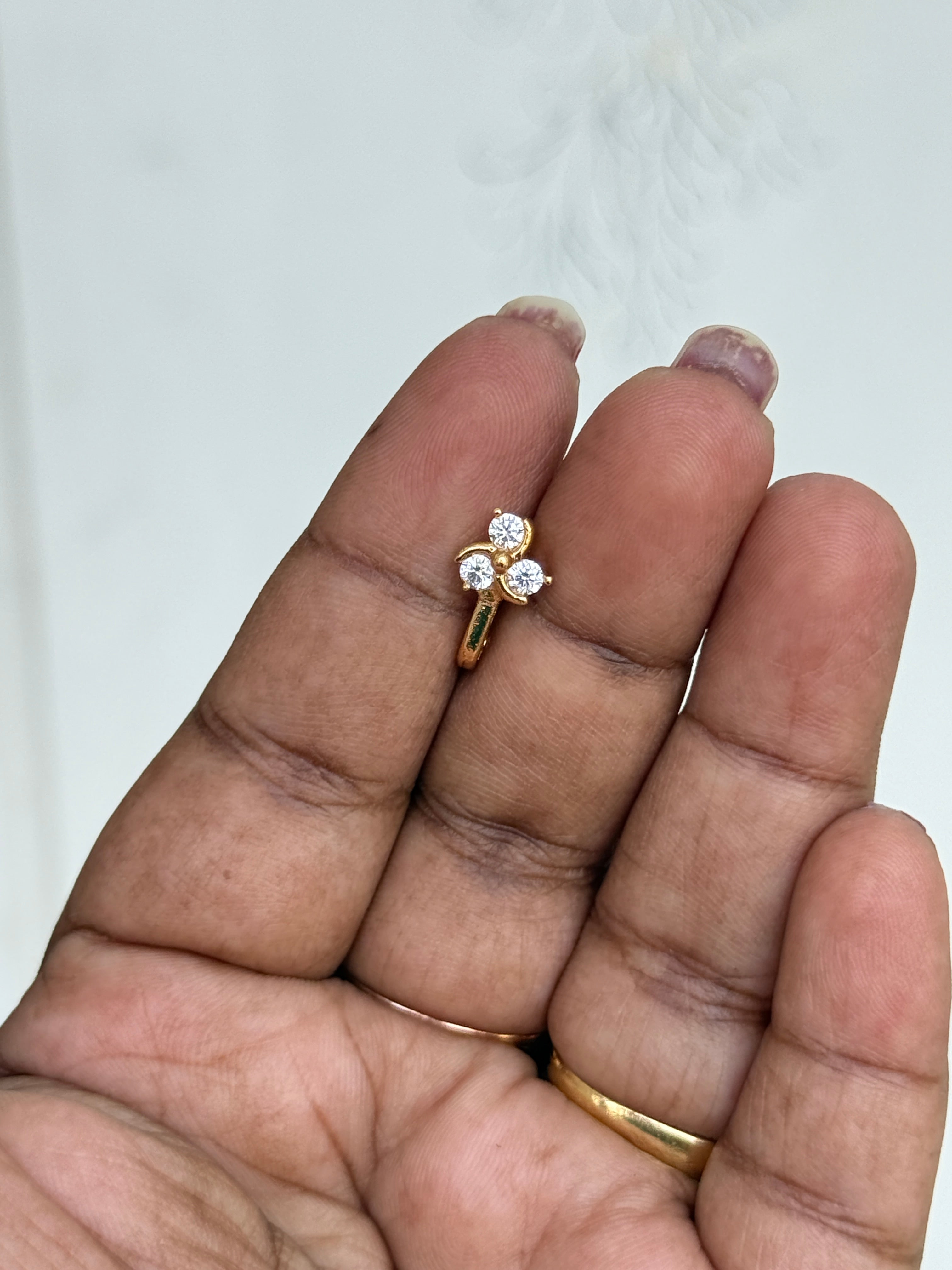 pH265 panchaloham nose pin's