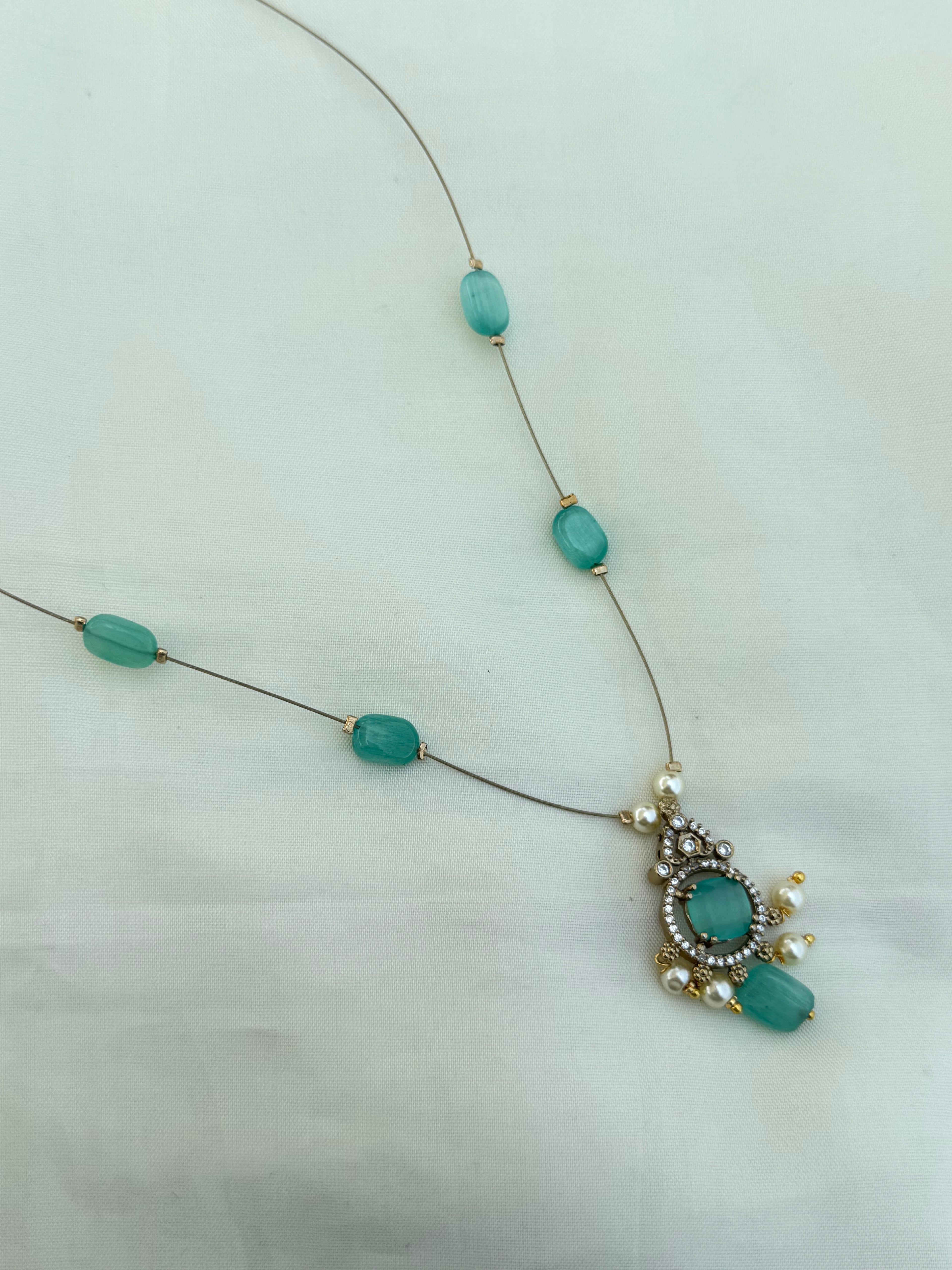 Ns0024 light green invisible Neckset