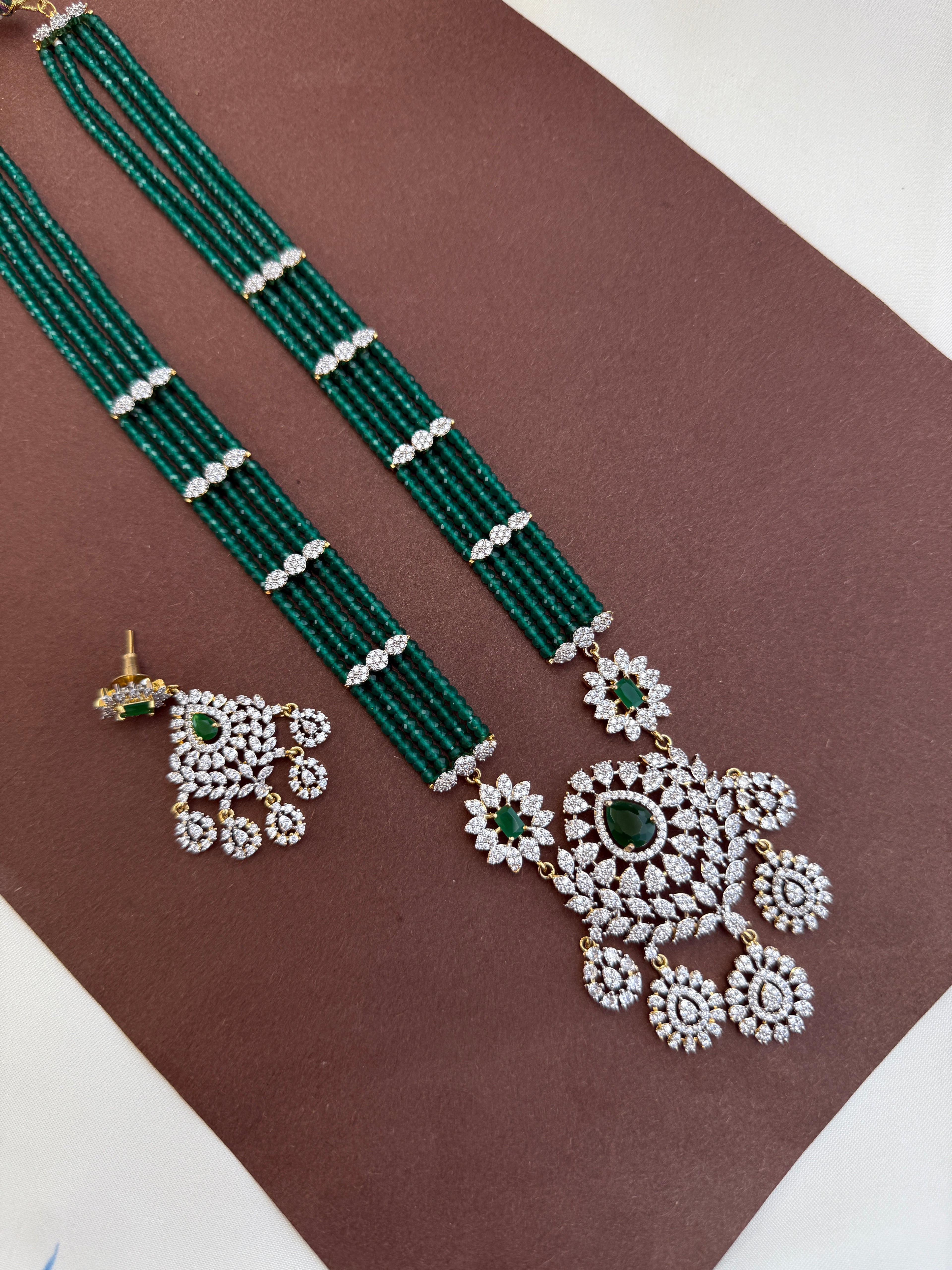 Ns552 emerald diamond finish Onex beads