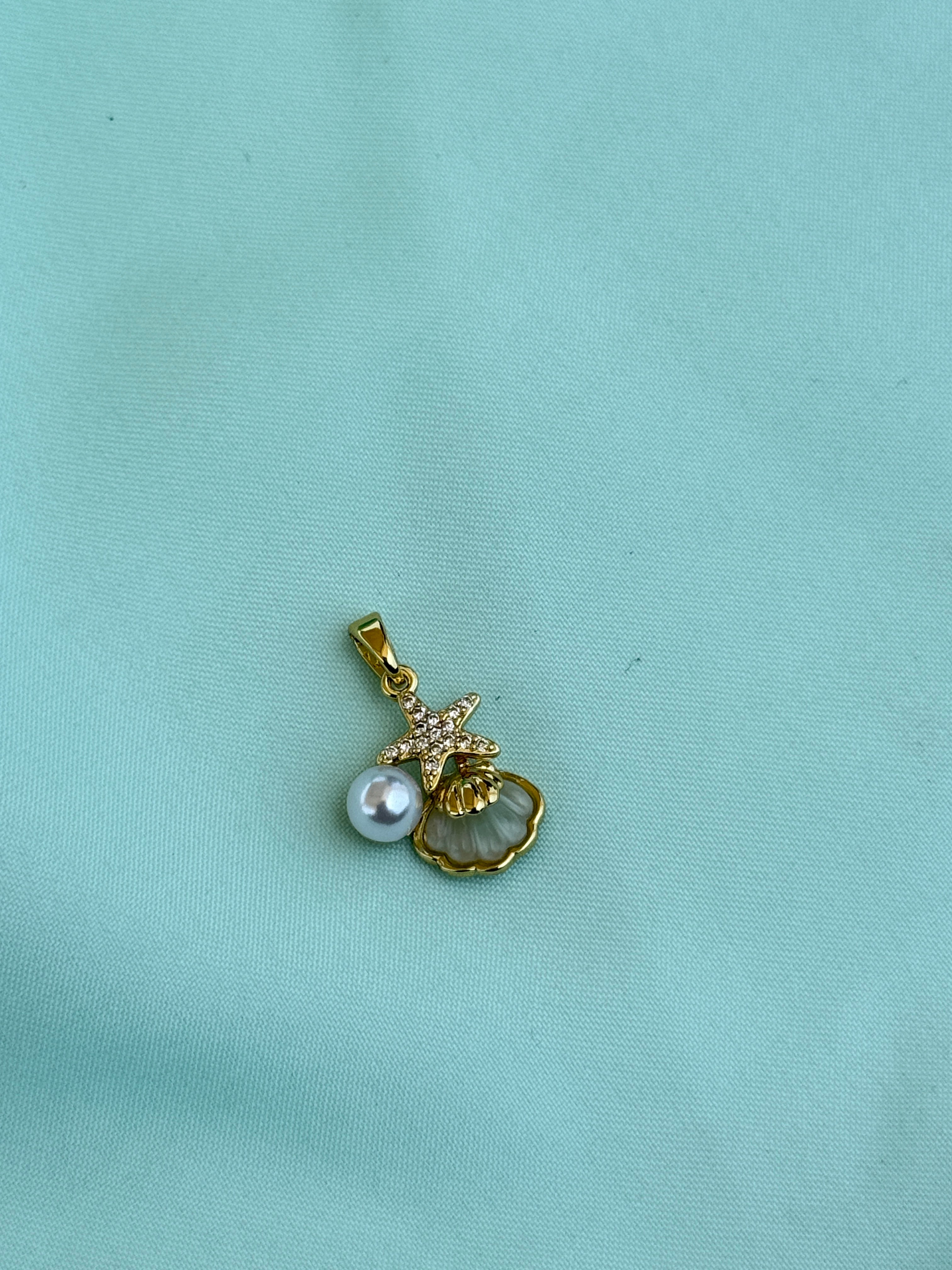 Al030 anti tarnish pearl shell charms (pendent)