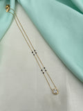 Bb155 anti tarnish 16to18 inches blackbeads