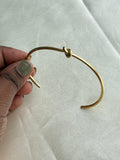 AB020 knot plain Anti tarnish bracelets