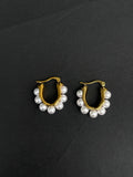 Pearl round hoops Color won't fade