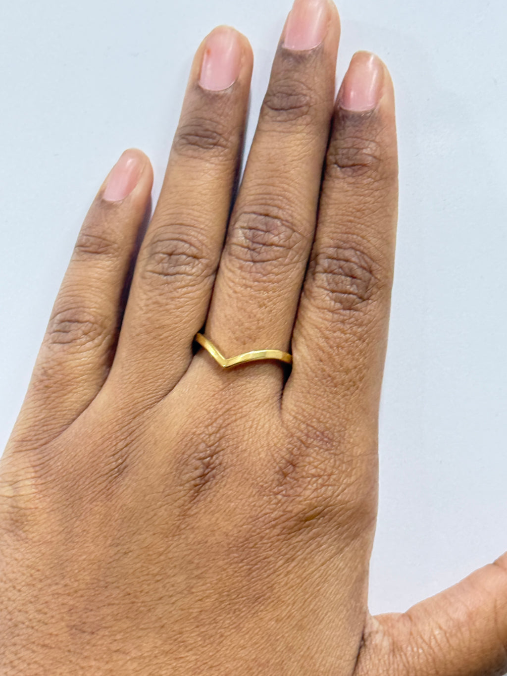 Rg084 anti tarnish plain finger rings