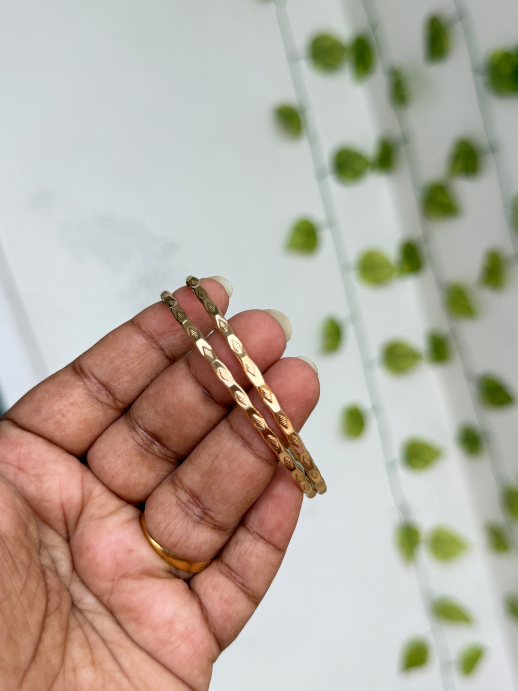 Ph618 Panchaloham unpolished daily wear bangles