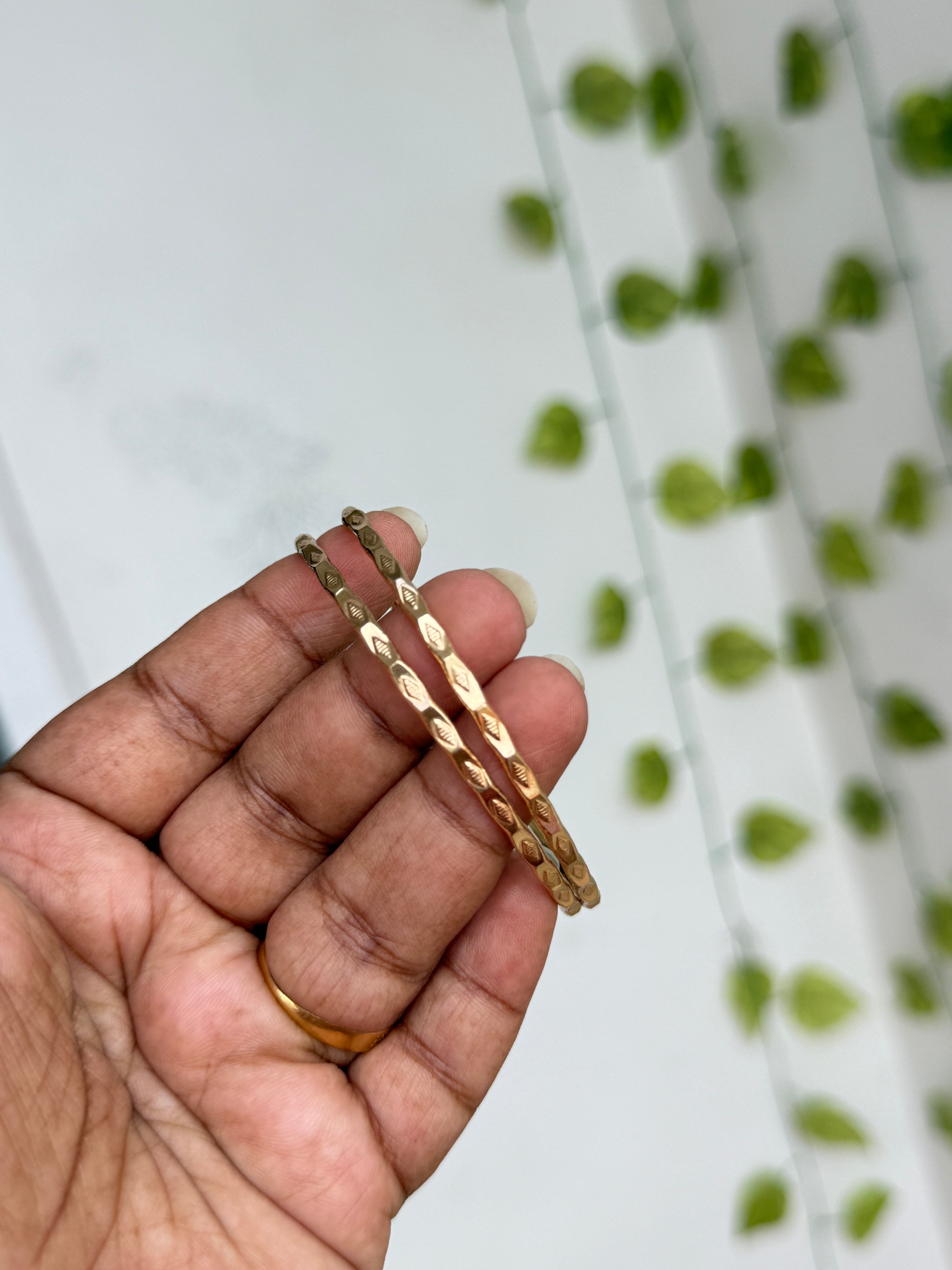 Ph618 Panchaloham unpolished daily wear bangles