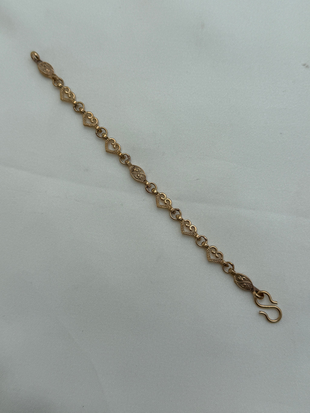 Ph291 panchaloham un polished bracelet