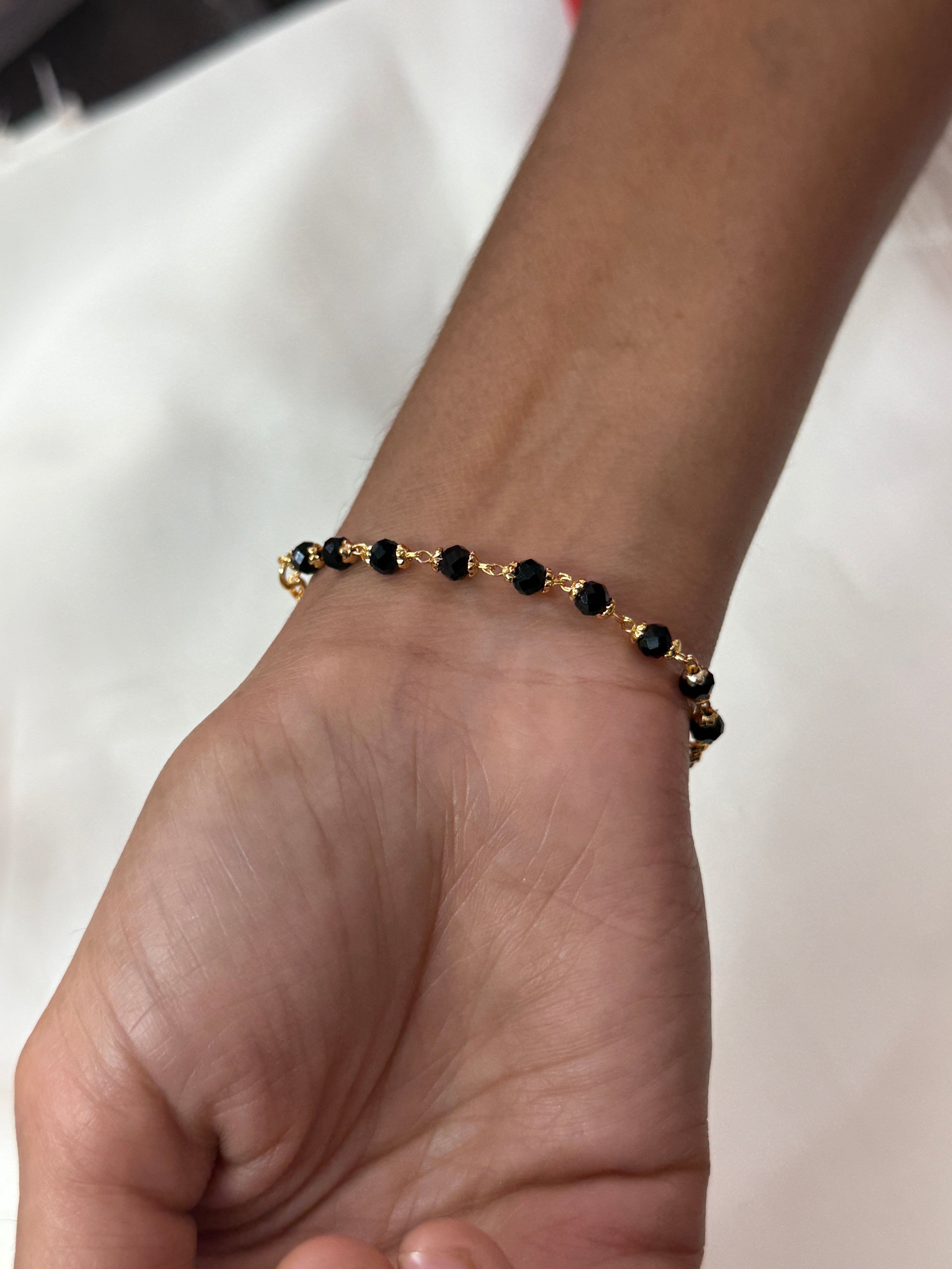 Bb100 panchaloham blackbeads bracelets color wont fade u can use it daily