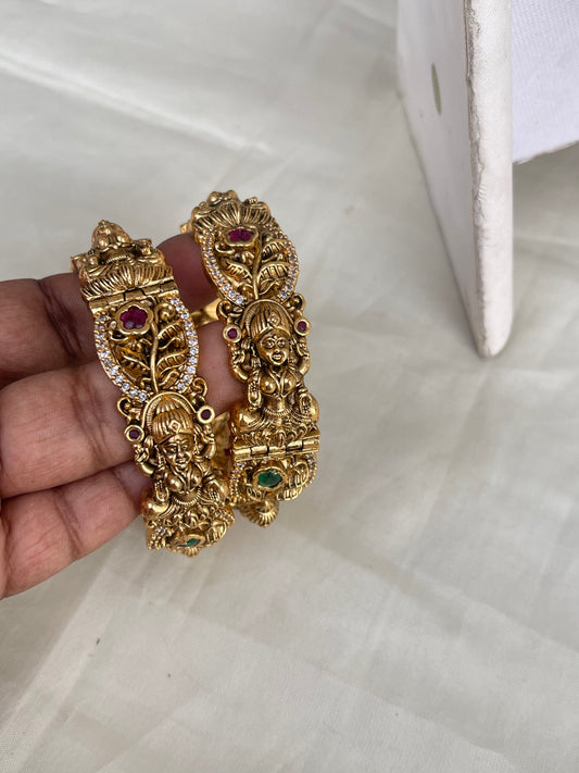 Pair of Nakshi heavy adjustable bangles