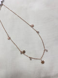 Snowflakes neckline