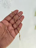 Ph038 panchaloham unpolished 7 inches daily wear chain bracelet