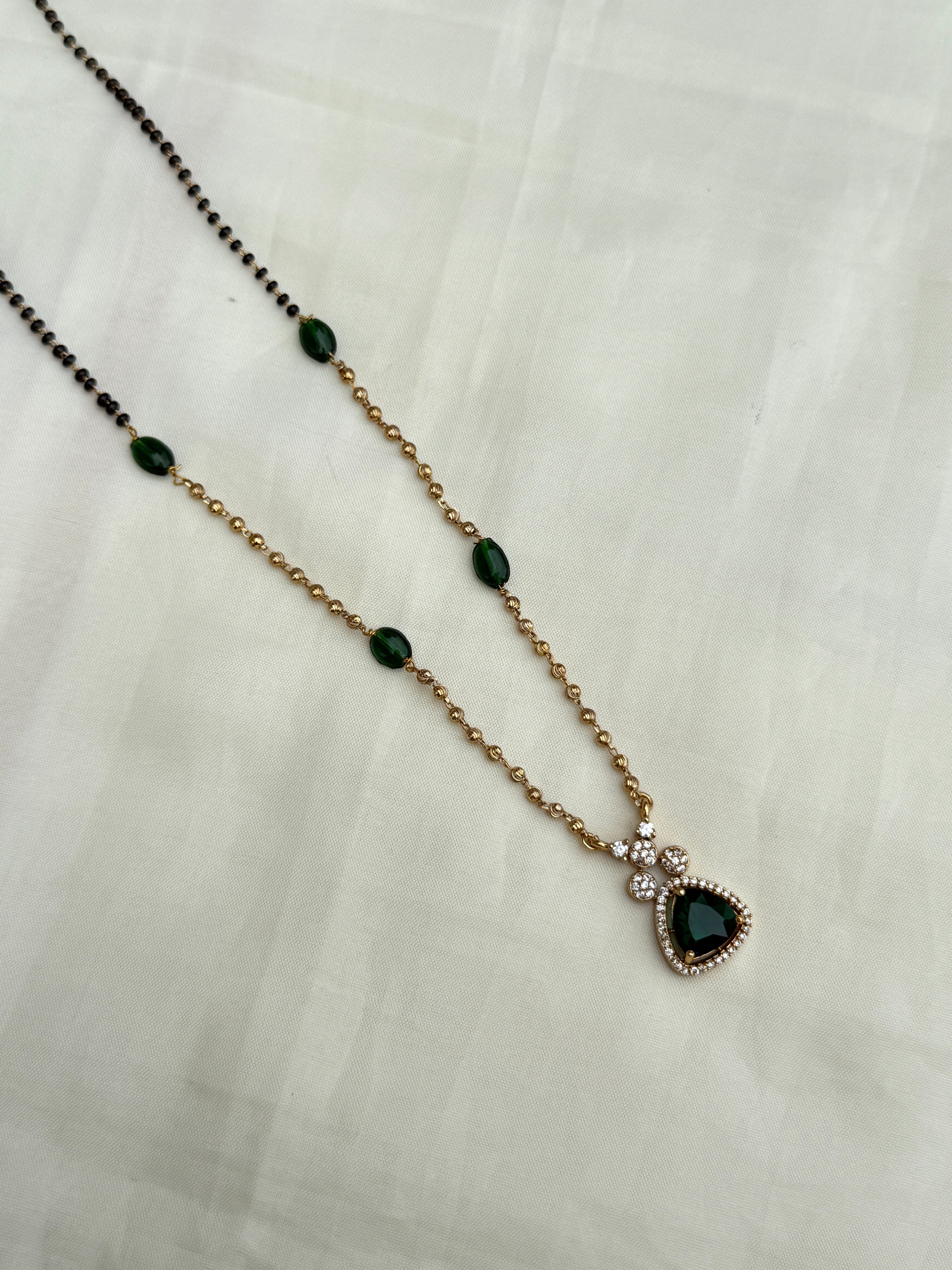 Bb011 single line 18 inches blackbeads