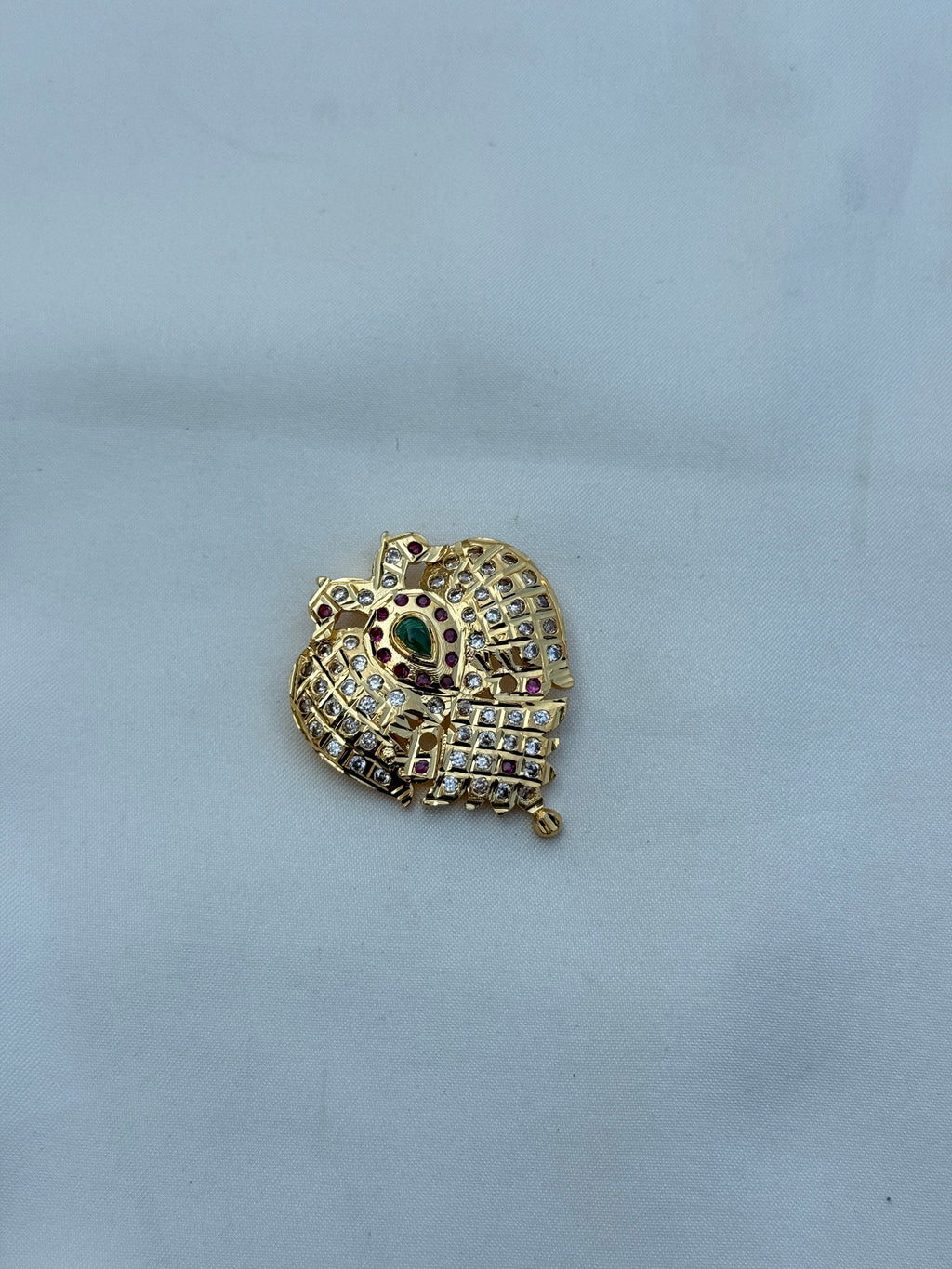 L009 panchaloham gandaberunda pendant