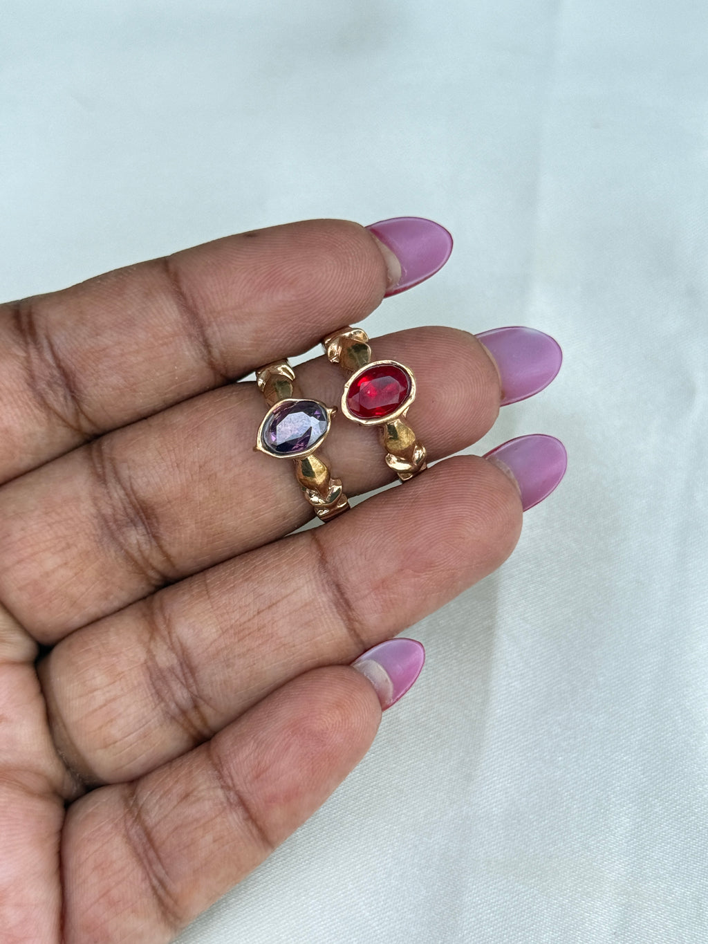 RG077 panchaloham unpolished finger rings