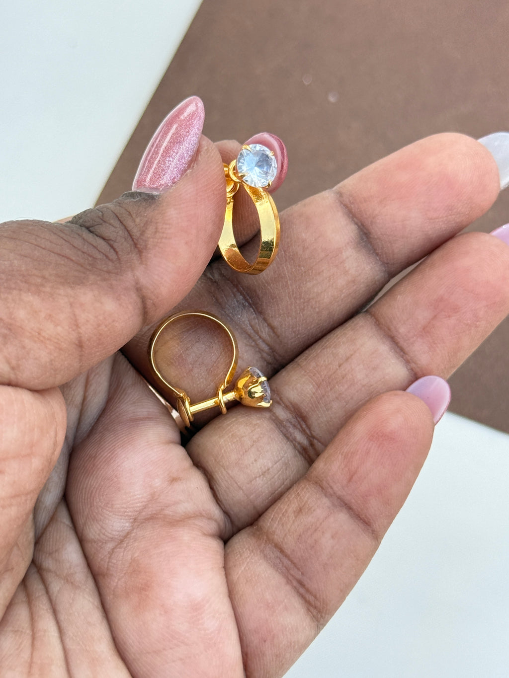 Ph222 microgold u earrings