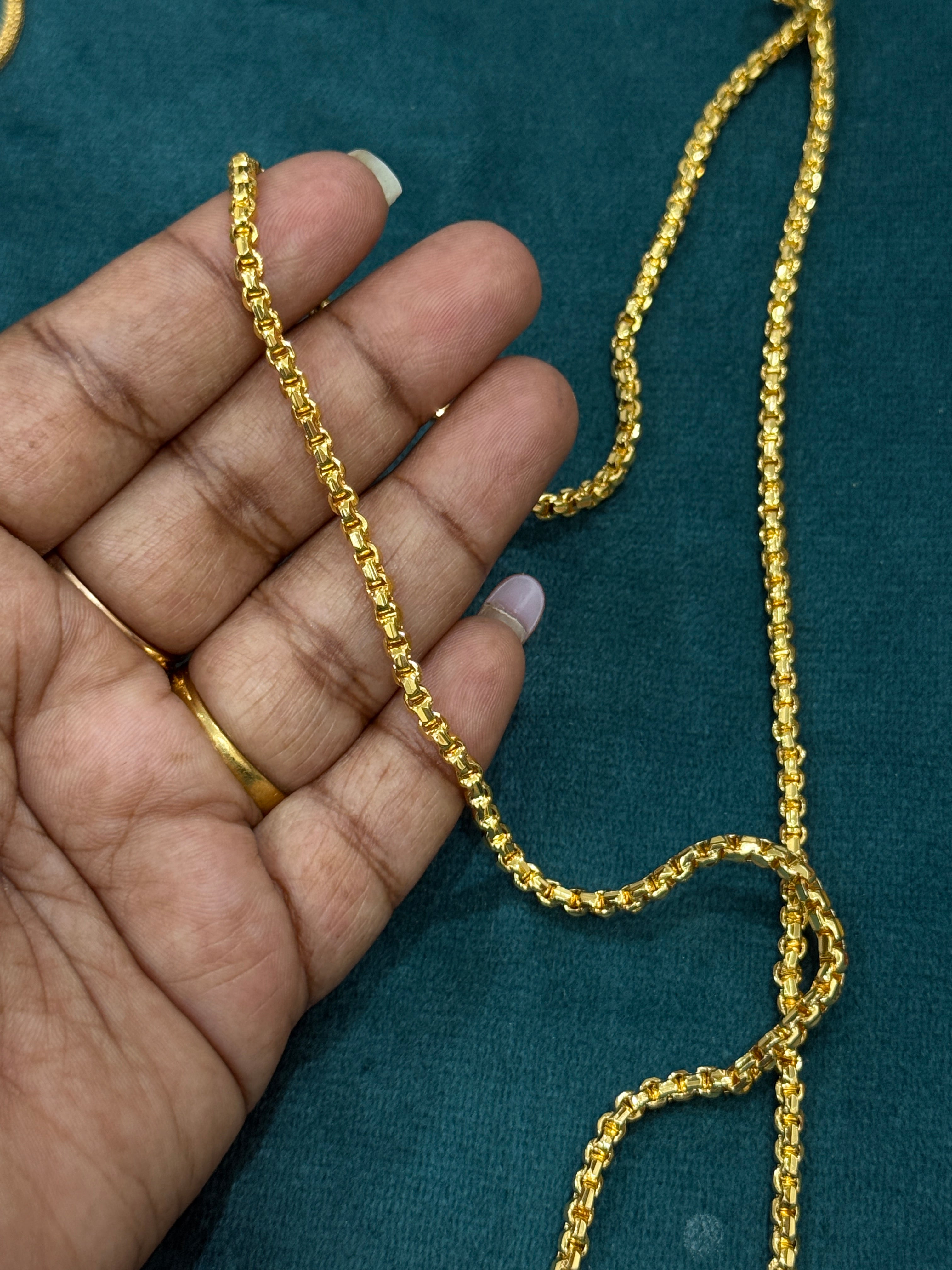 Tc006 24 inches panchaloham  mangalasuthra thali chain