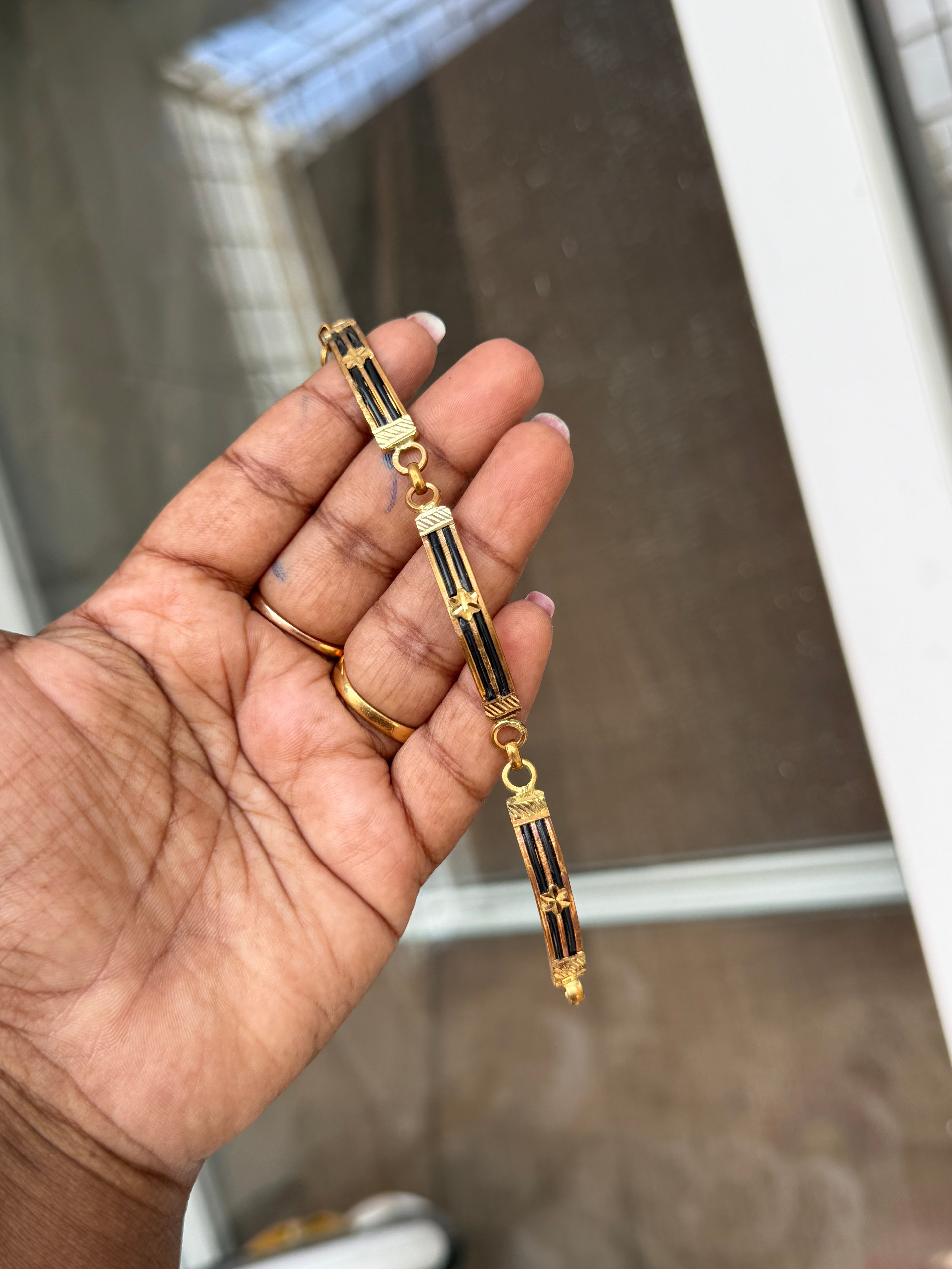 Ph613 panchaloham unpolished mens bracelet