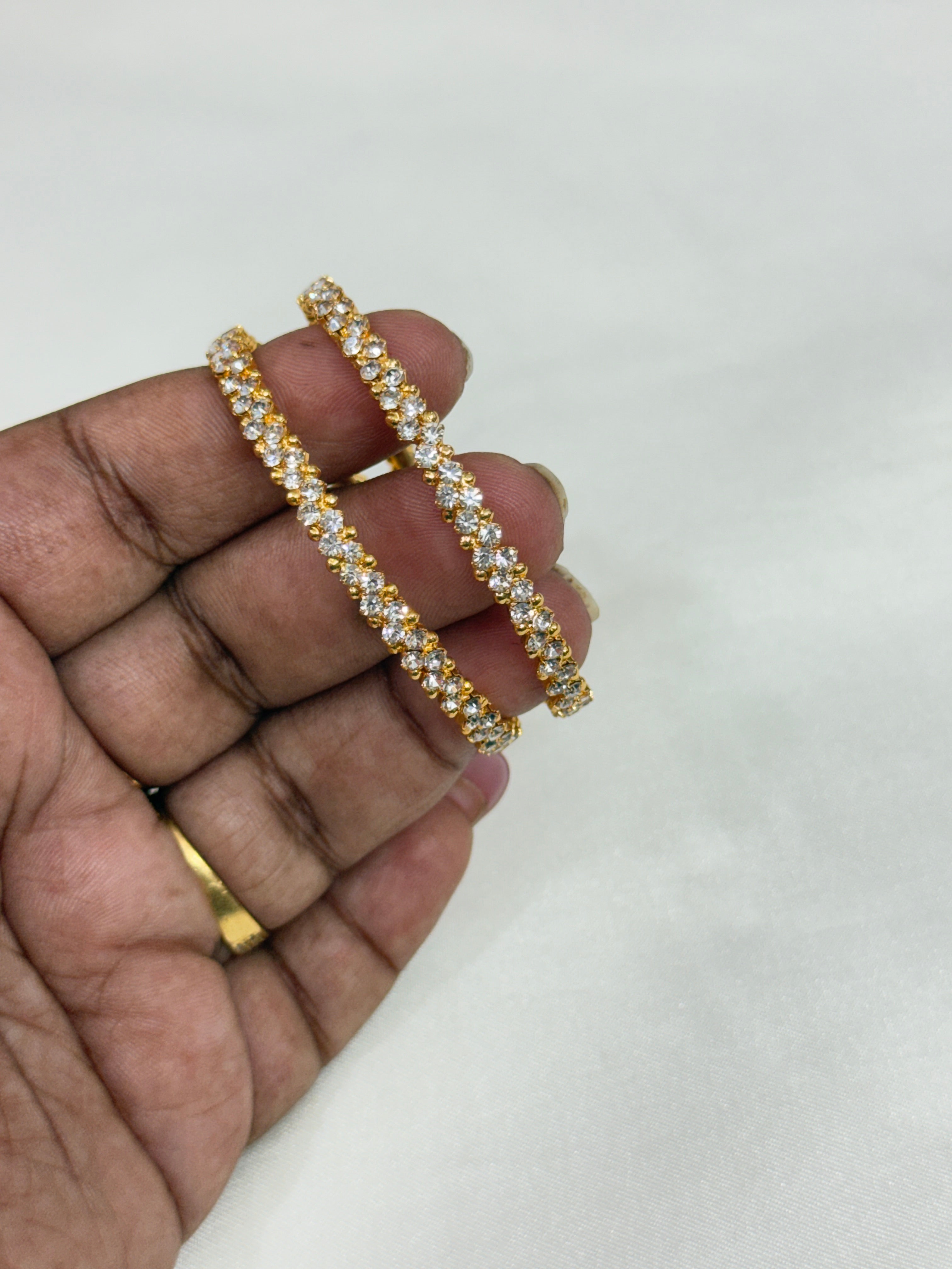 Kd052 diamond replica bangles