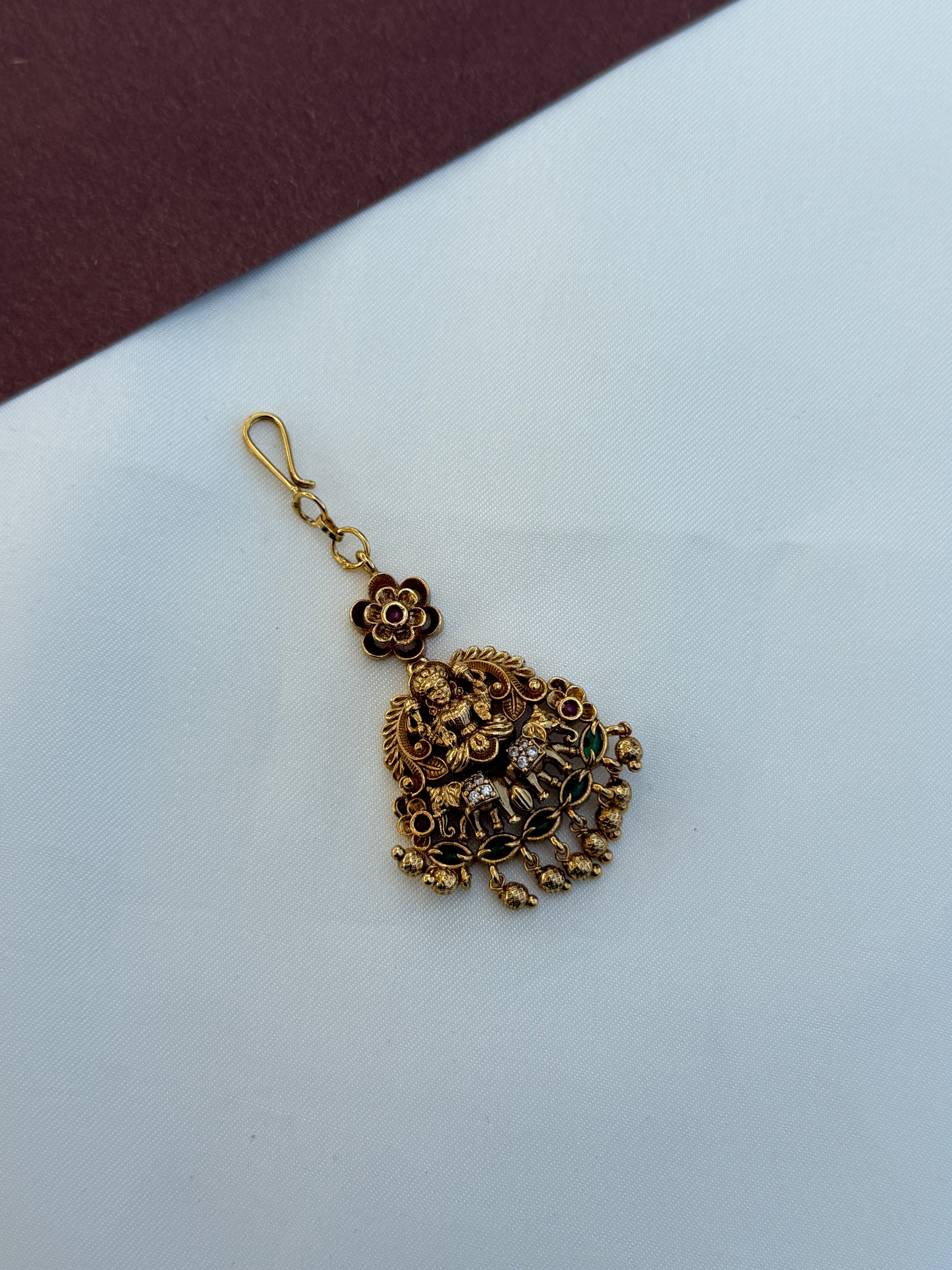 Tk716 elephant tikka with gold balls