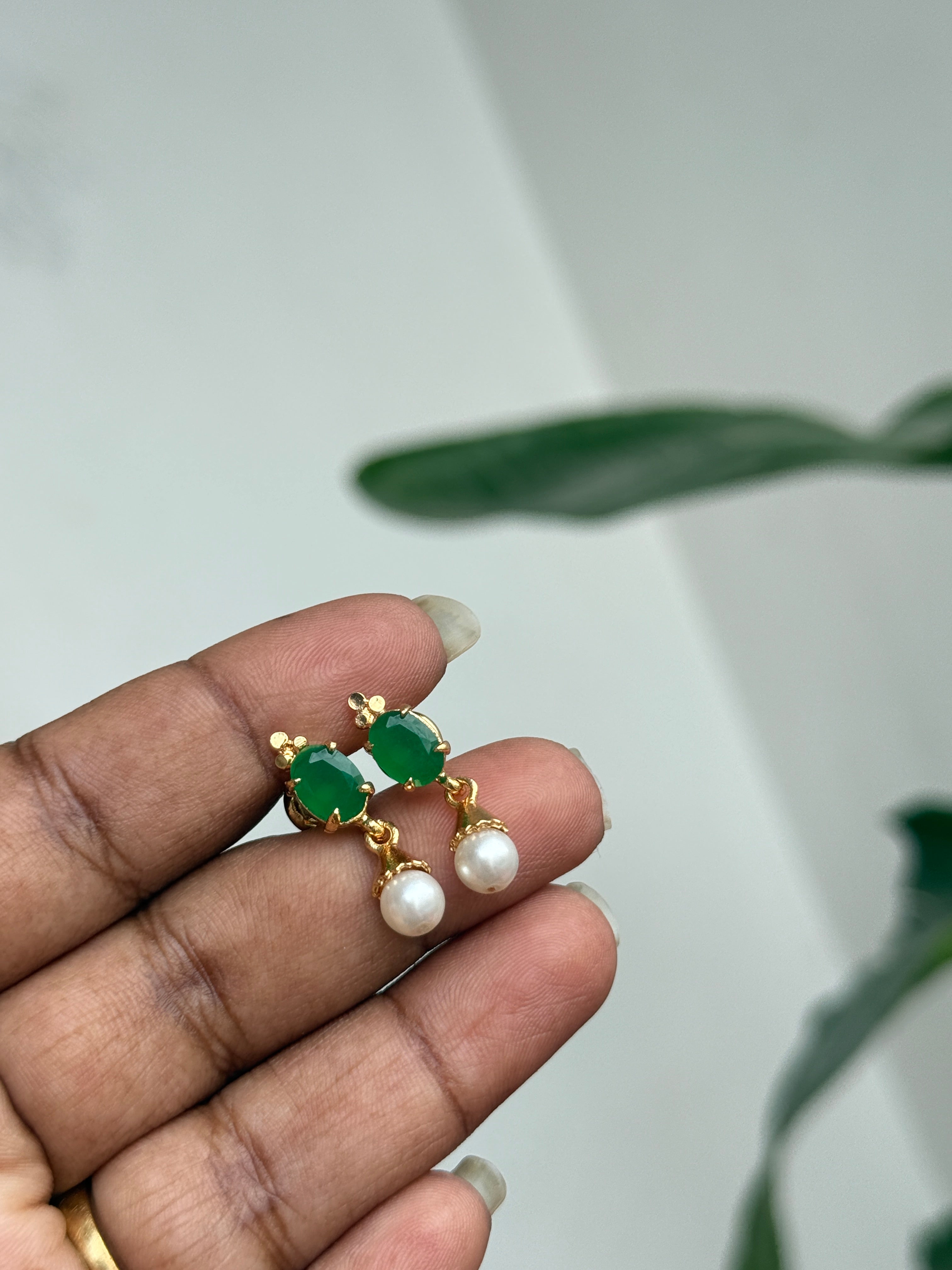 Ph053 panchaloham backscrew Earrings