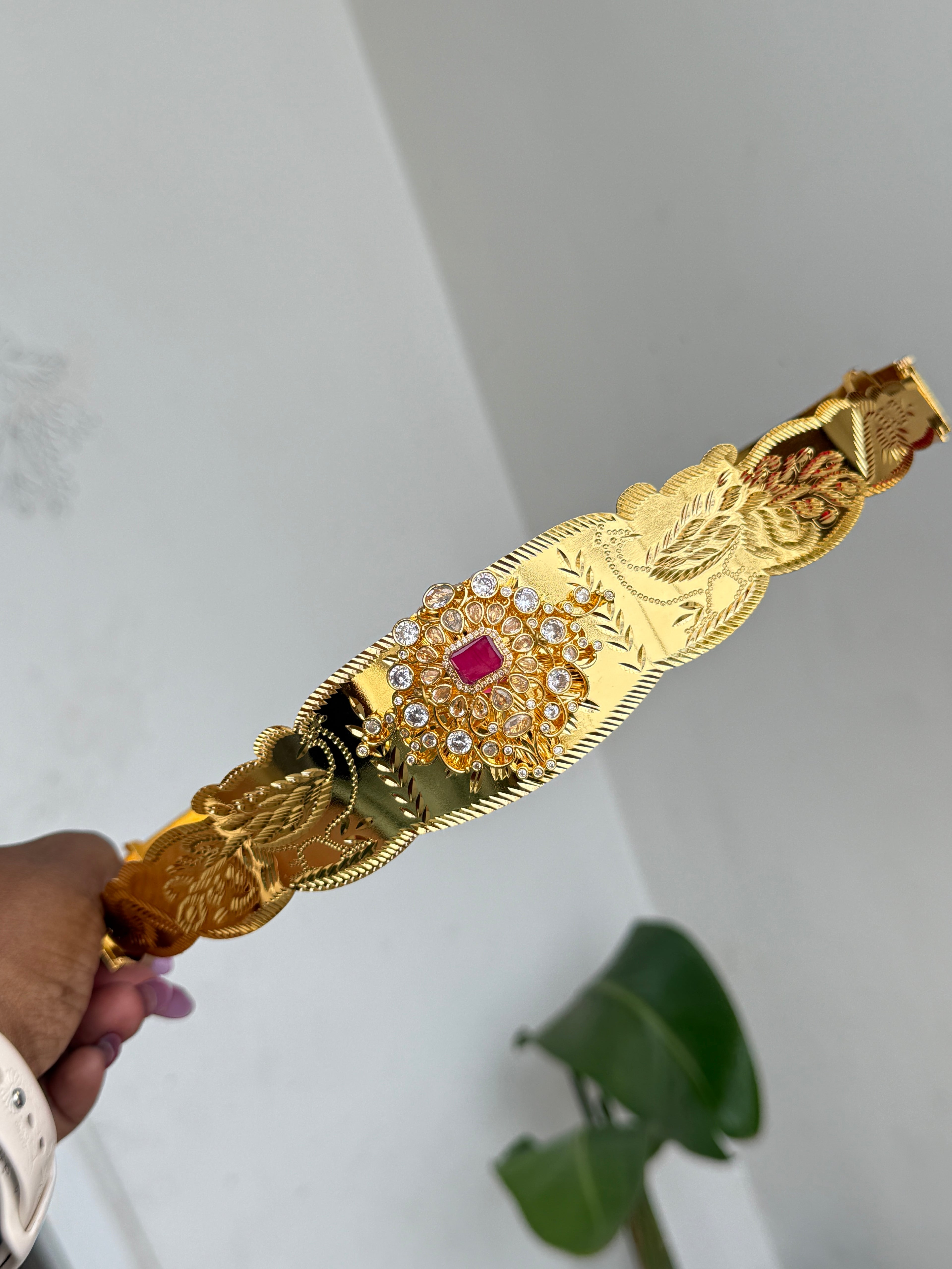 Hb662 dual peacock diamond replica adults hipbelt