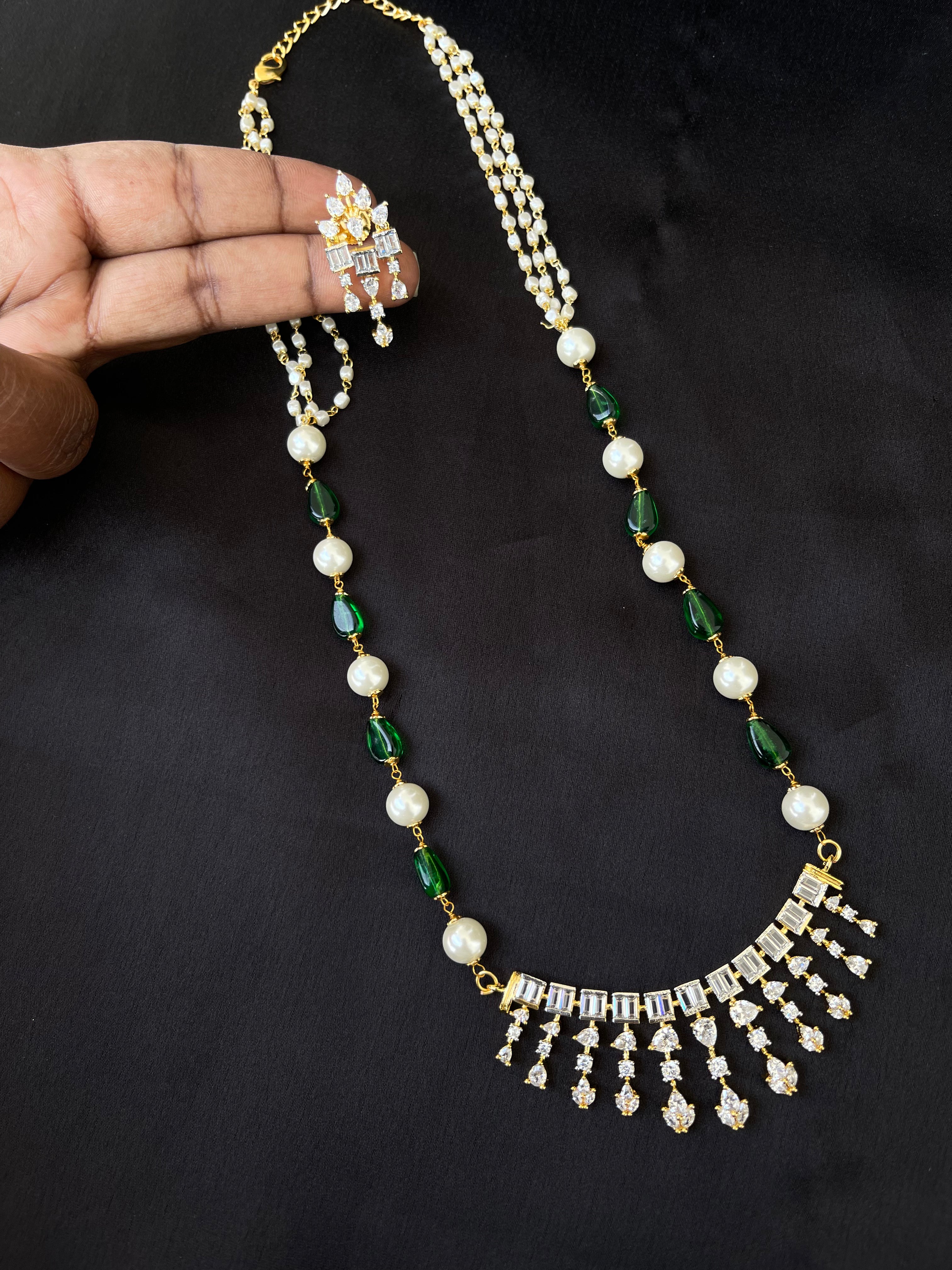 Beads chain with pendent pc010