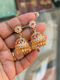 Panchaloham Multi butta earrings ph641