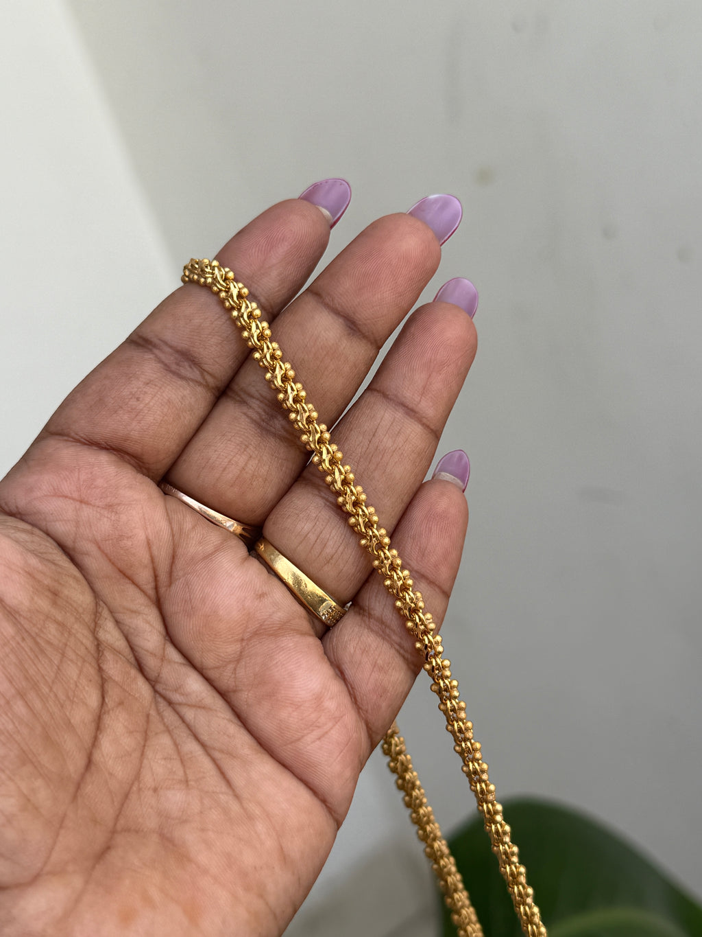Ph380 panchaloham chain can be used for mens or mangalsutra 26inches