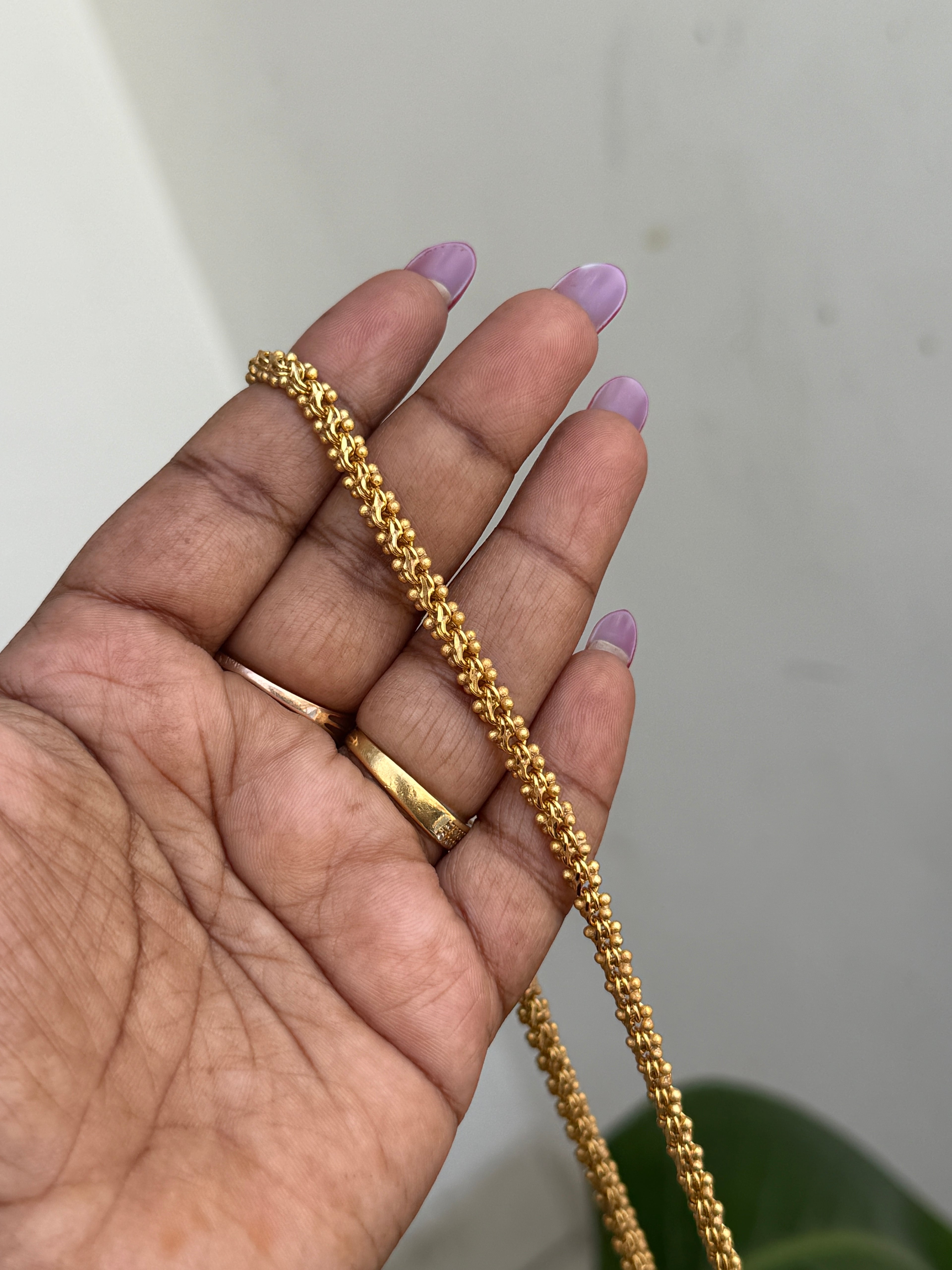 Ph380 panchaloham chain can be used for mens or mangalsutra 26inches
