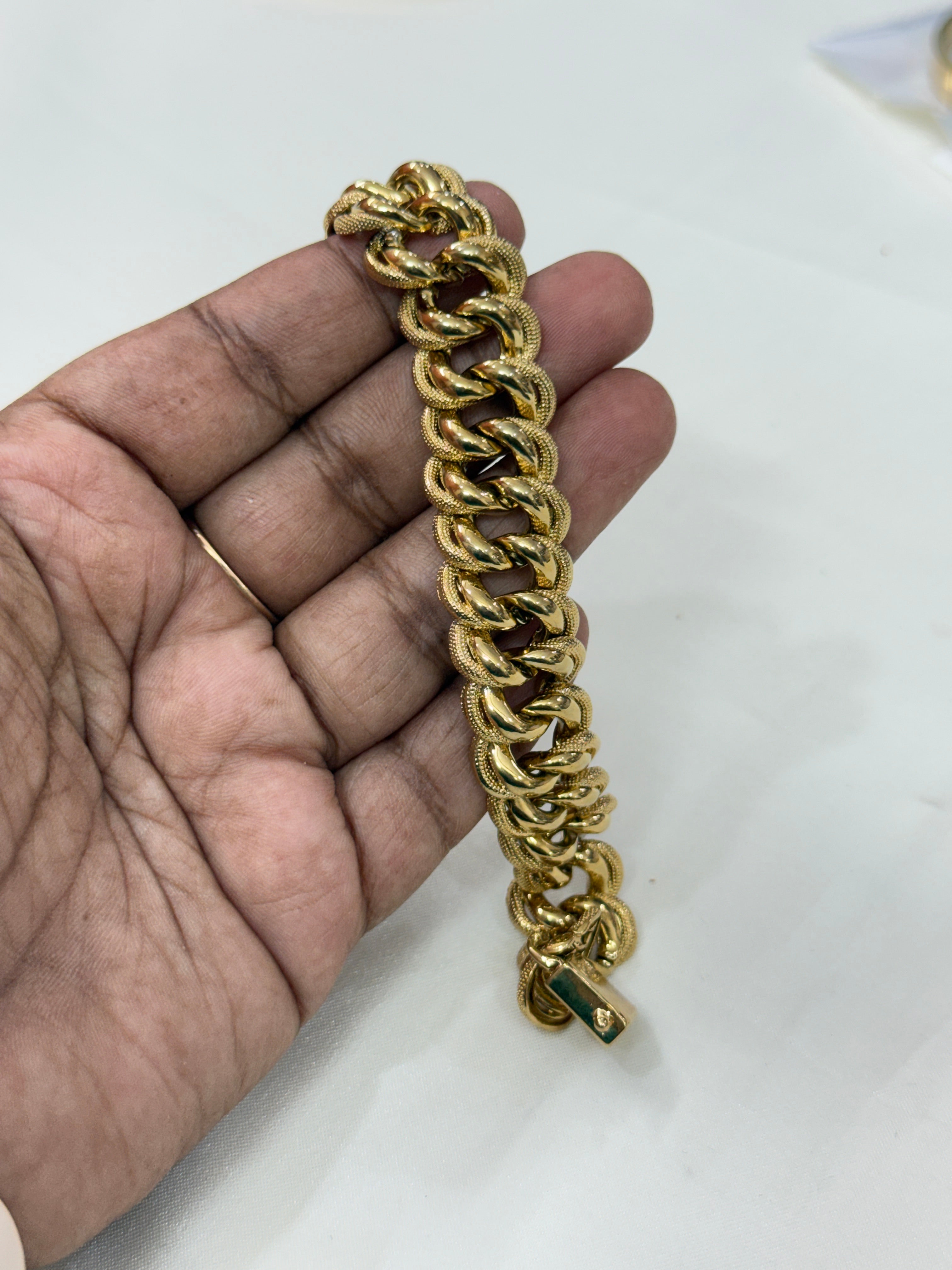 Mn006 mens anti tarnish bracelet