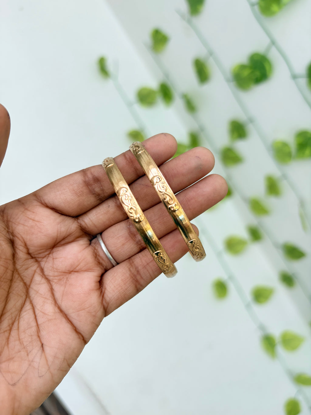Panchaloham unpolished daily wear bangles ph633