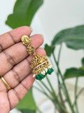 Er93 lord Venkateswara lightweight butta Earrings