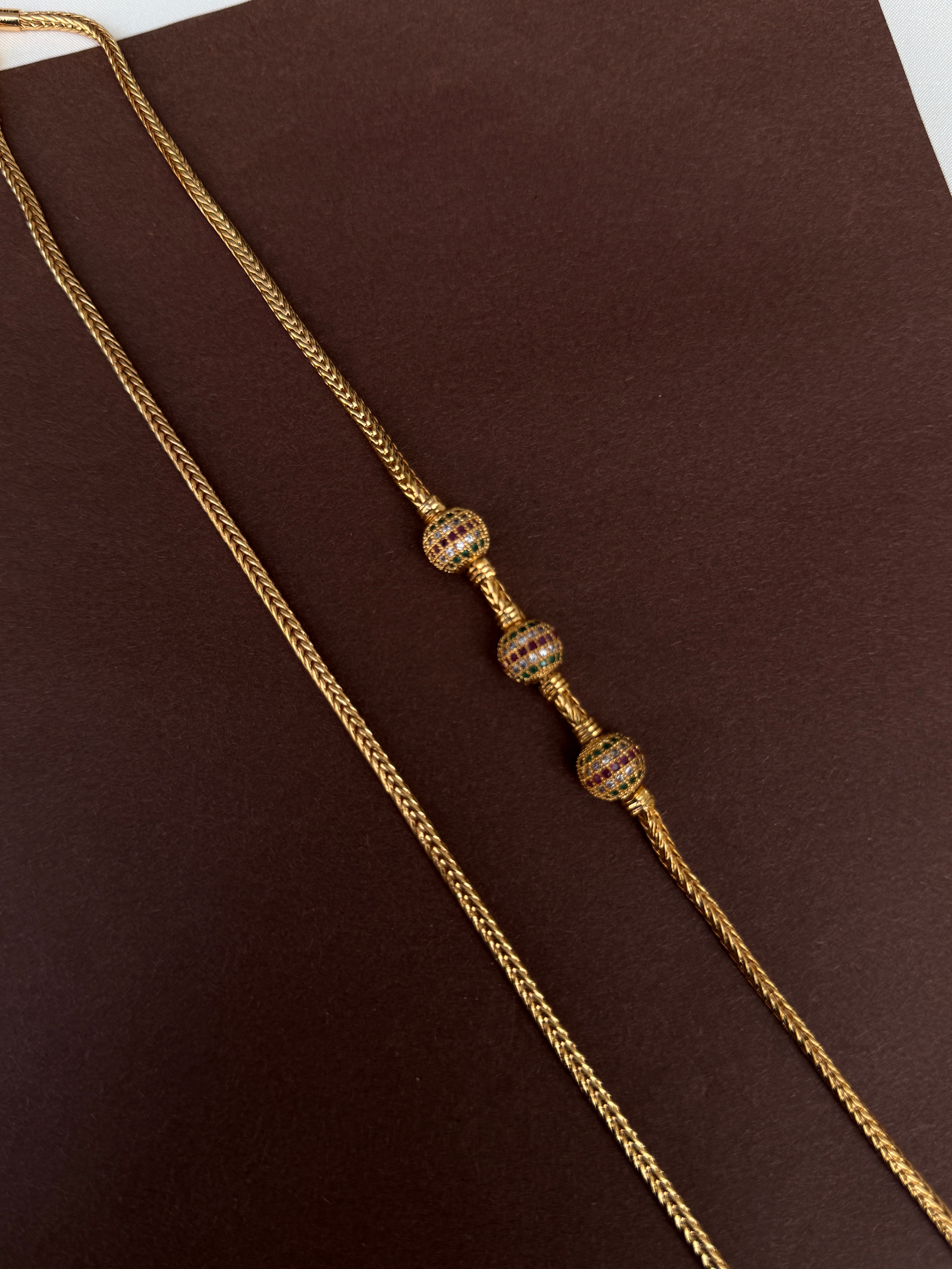 Tc032 panchaloham 24 inches thali chain mangalsutra