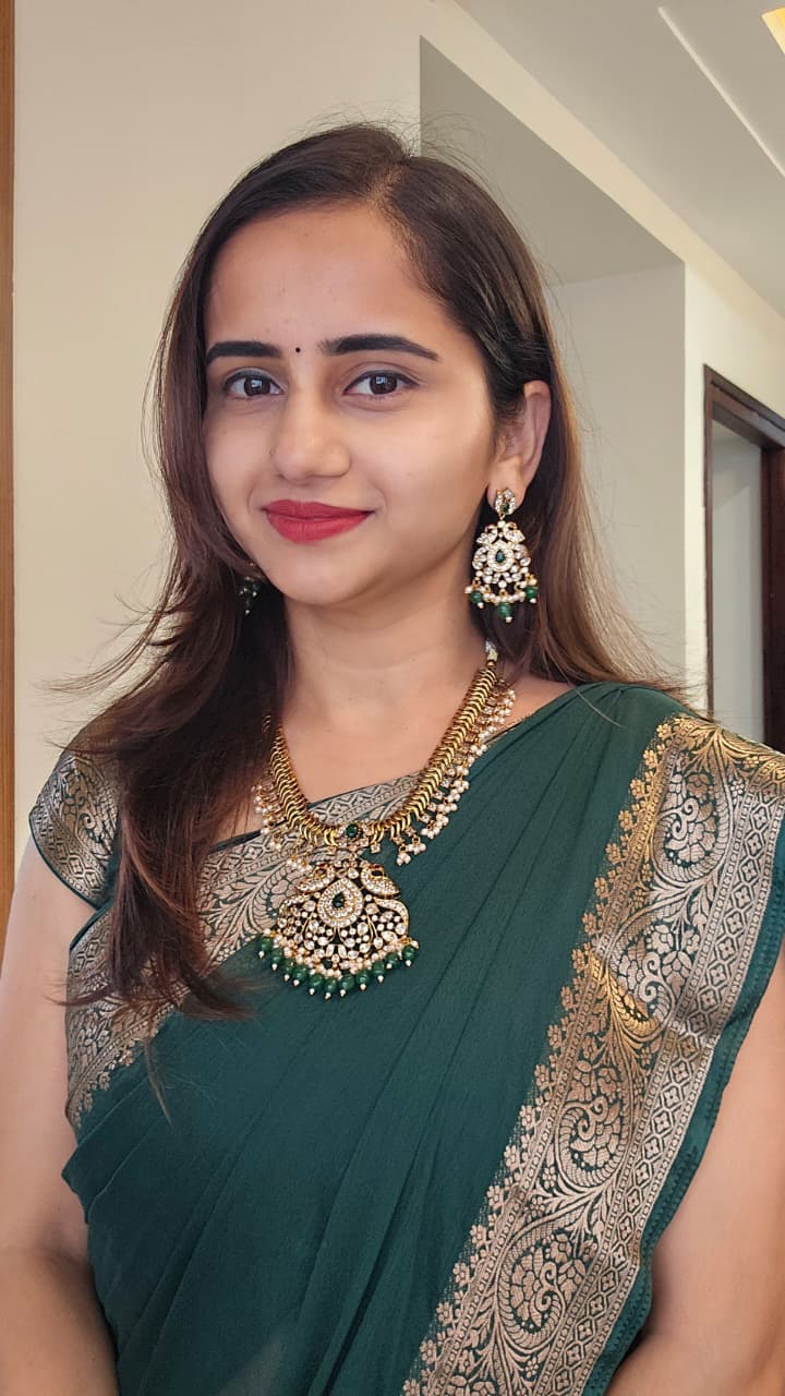 Ns515 uncuts emerald jalebi neckset