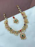 NS598 navarathan short Neckset
