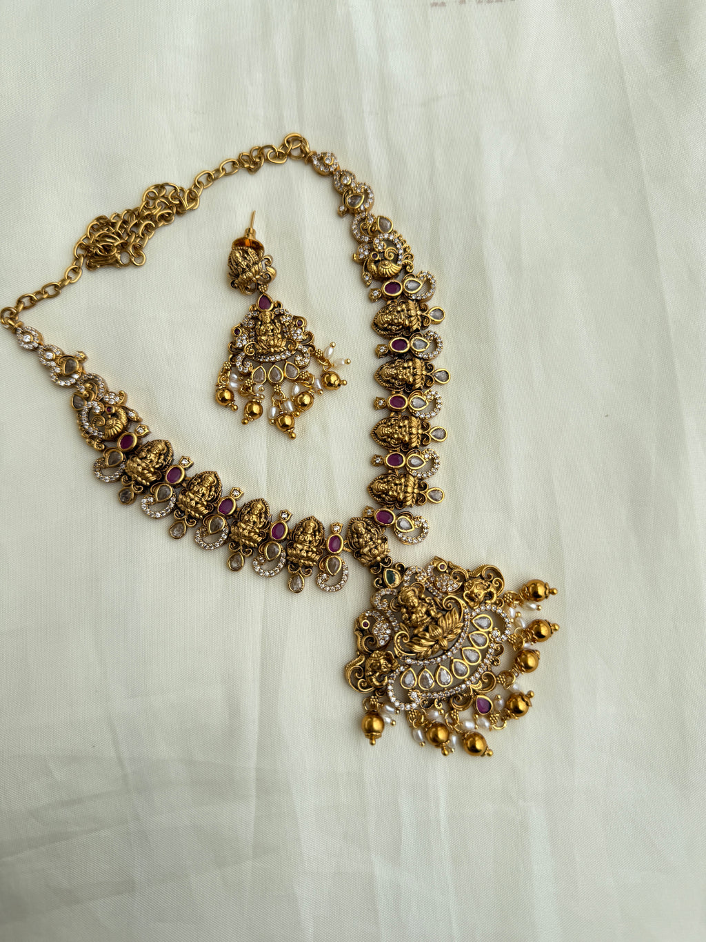 Ns313 nakshi Lakshmi Devi neckset