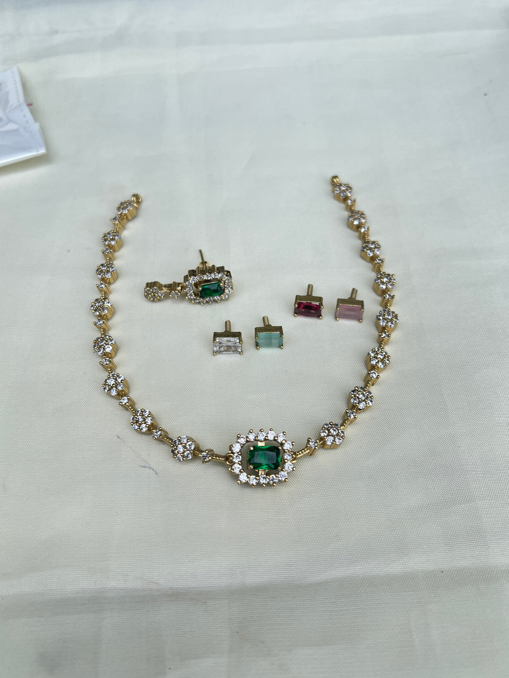 Cc001 Changeable neckset/ choker can use in 2 ways