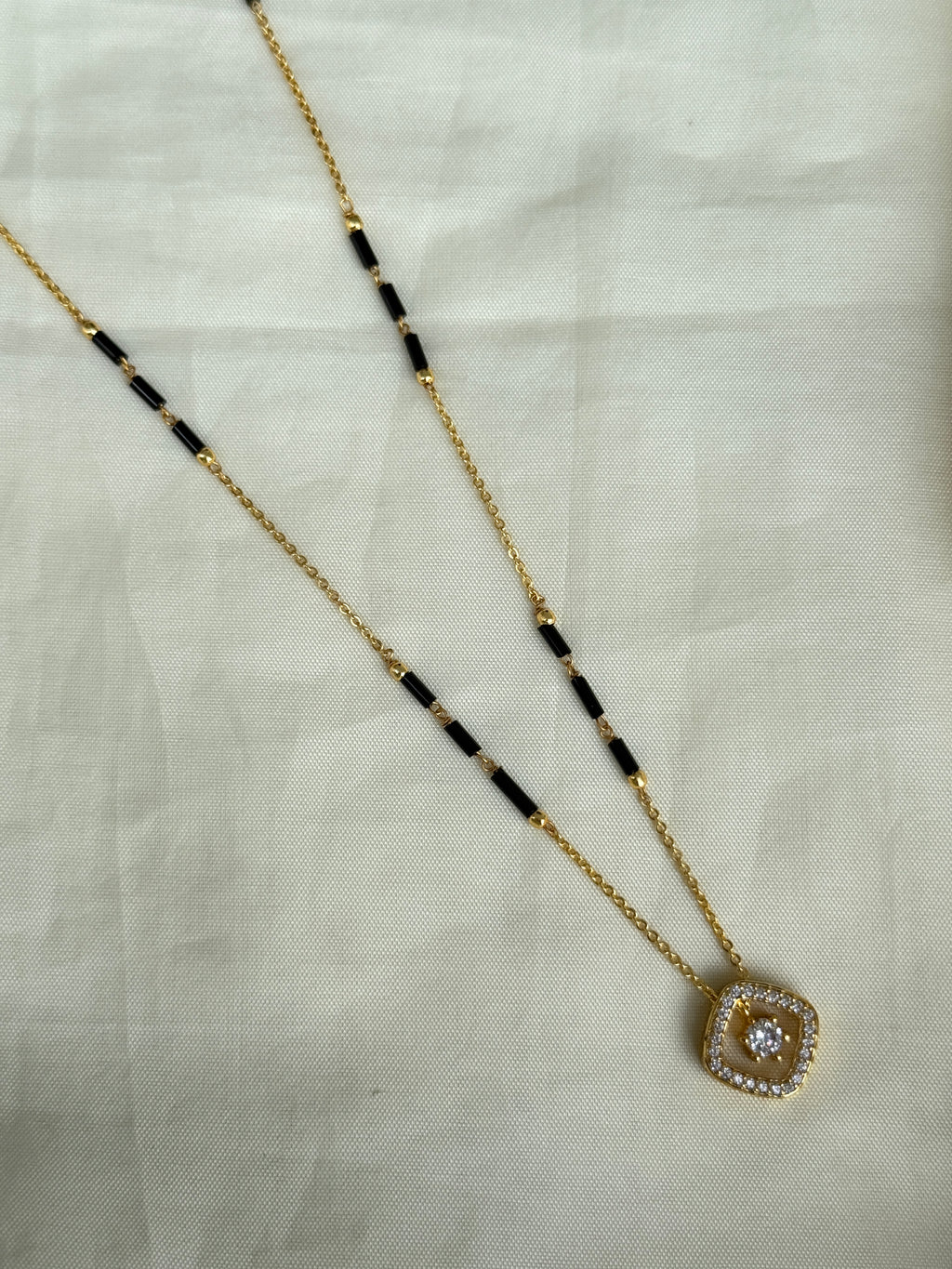 Bb016 square drop 16inches single line short blackbeads