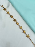 Ab607 anti tarnish 7inches 2:8 to 2:10 adjustable chain bracelet