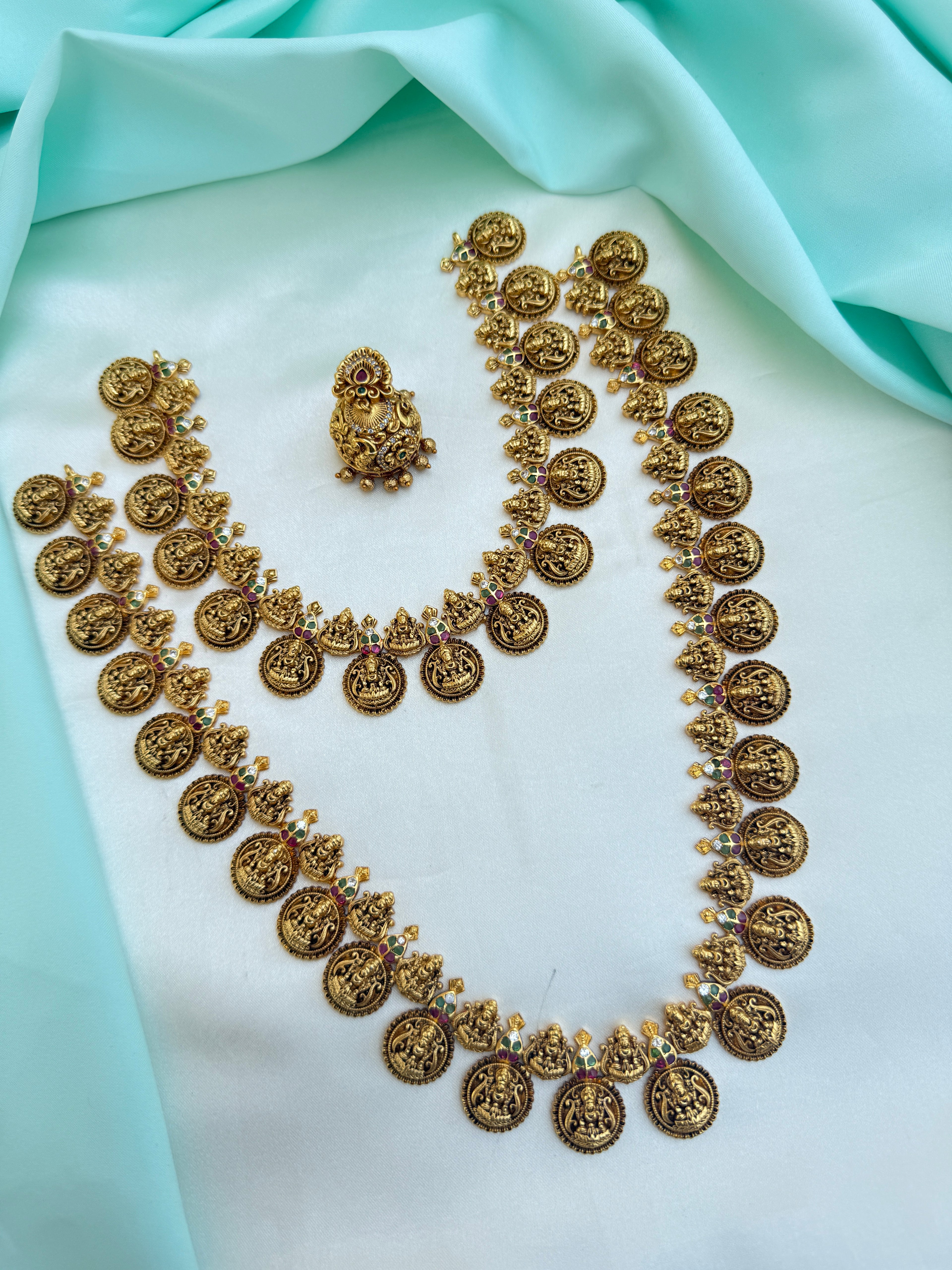 Bs269 kemp lakshmi devi bottumala bridal set