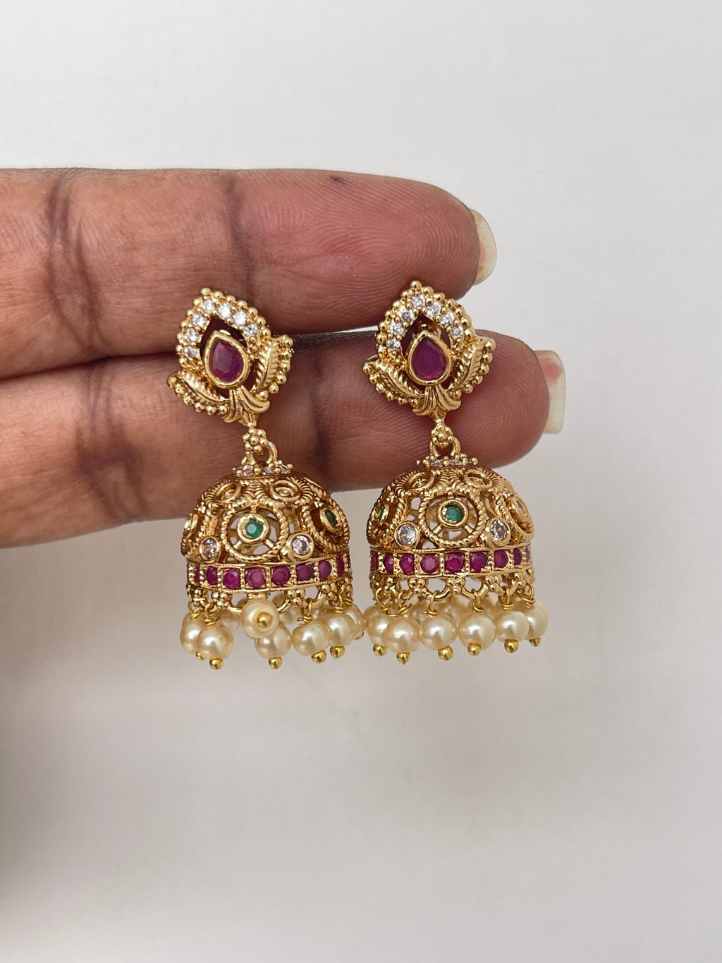 Back screw butta earrings