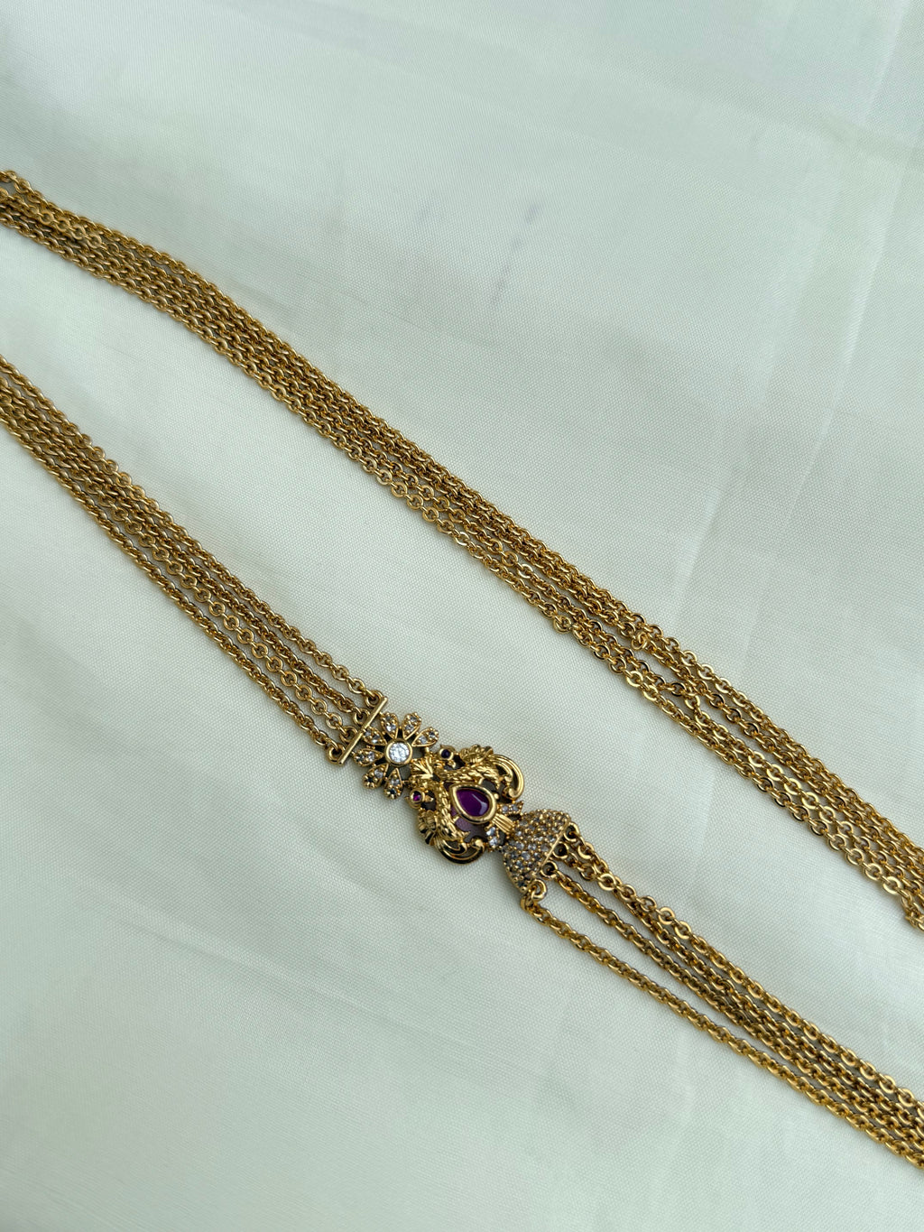 Ch5068 dual peacock chandraharam