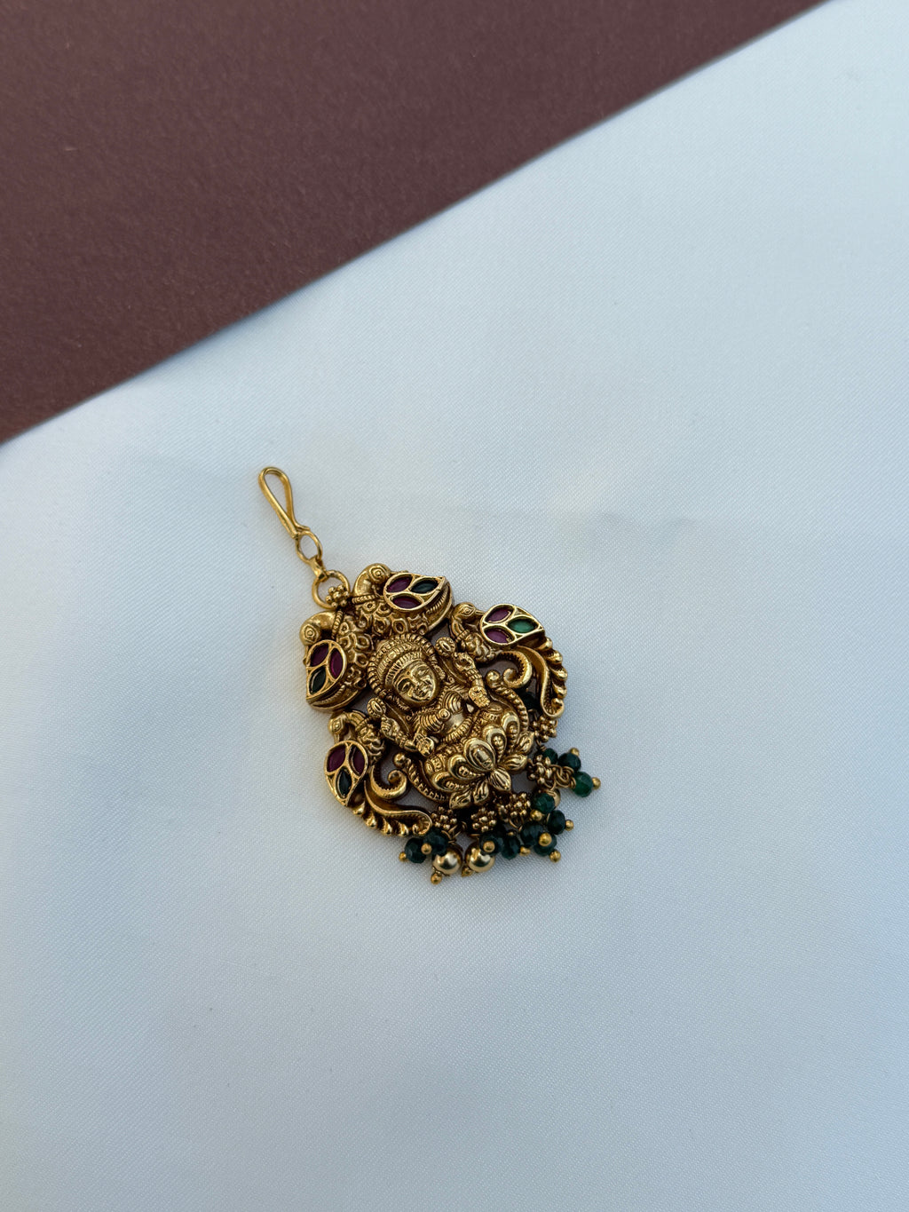 Tk720 nakshi Lakshmi devi peacock tikka