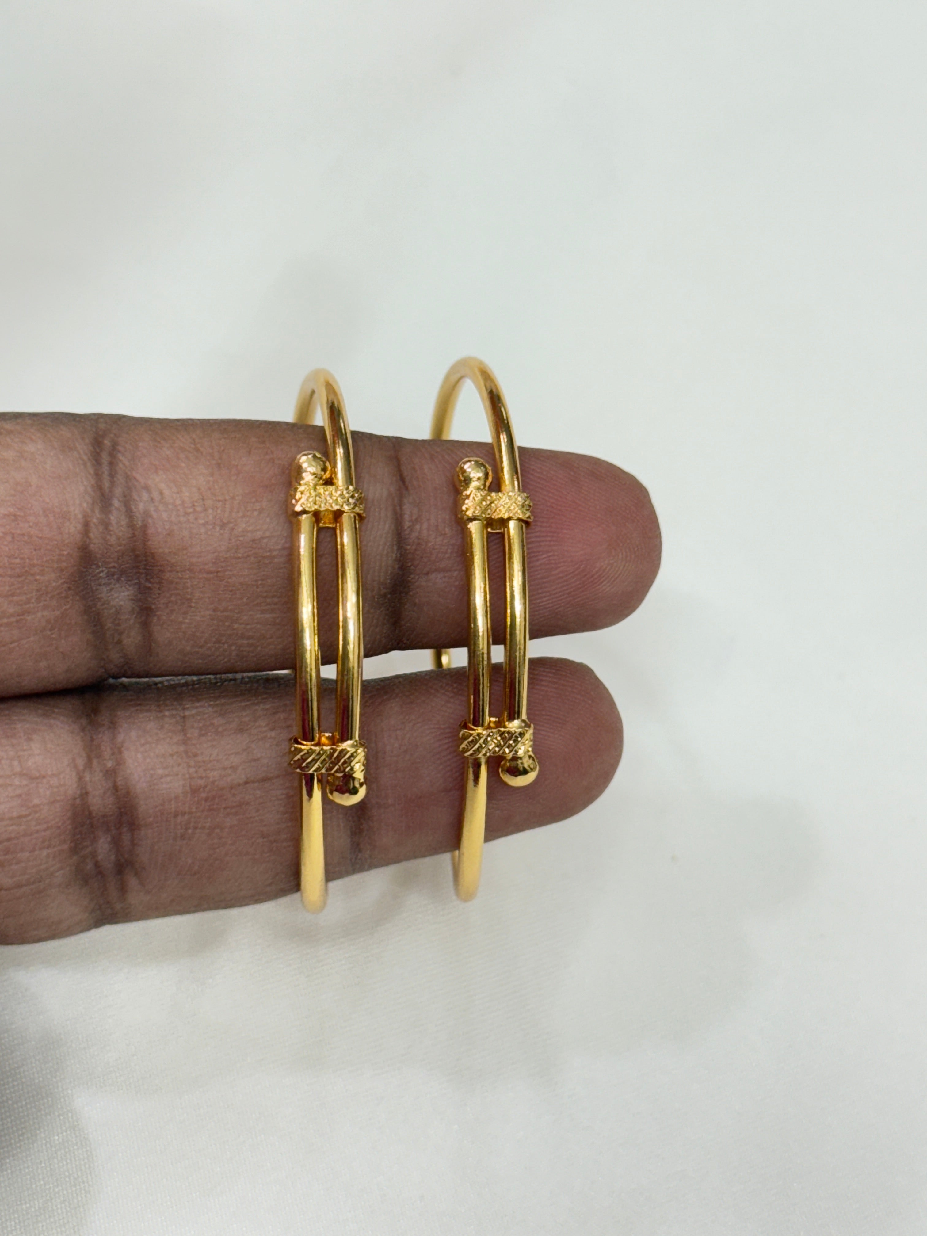 Kd013 1-12 size adjustable kids bangles