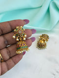 ER253 Kemp butta earrings