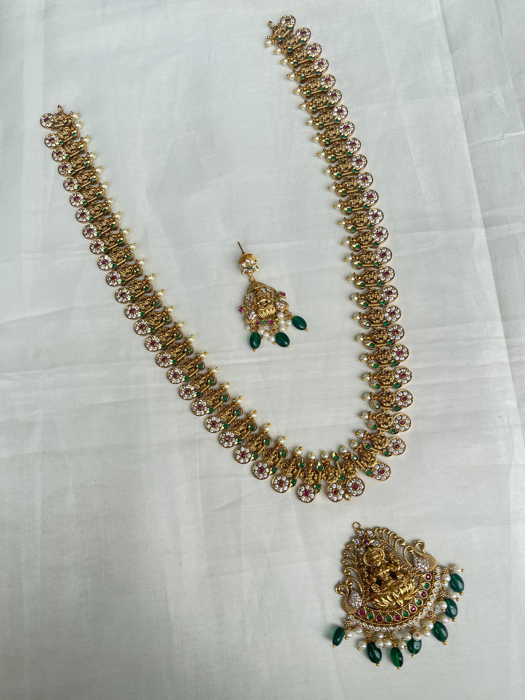 Lh1579 bottumala detachable pendant haram